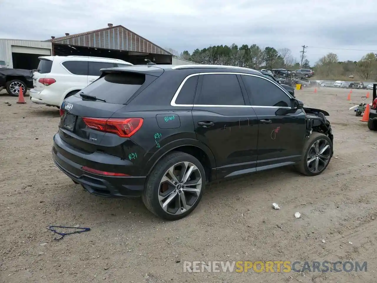 3 Фотография поврежденного автомобиля WA1FECF30L1111140 AUDI Q3 2020