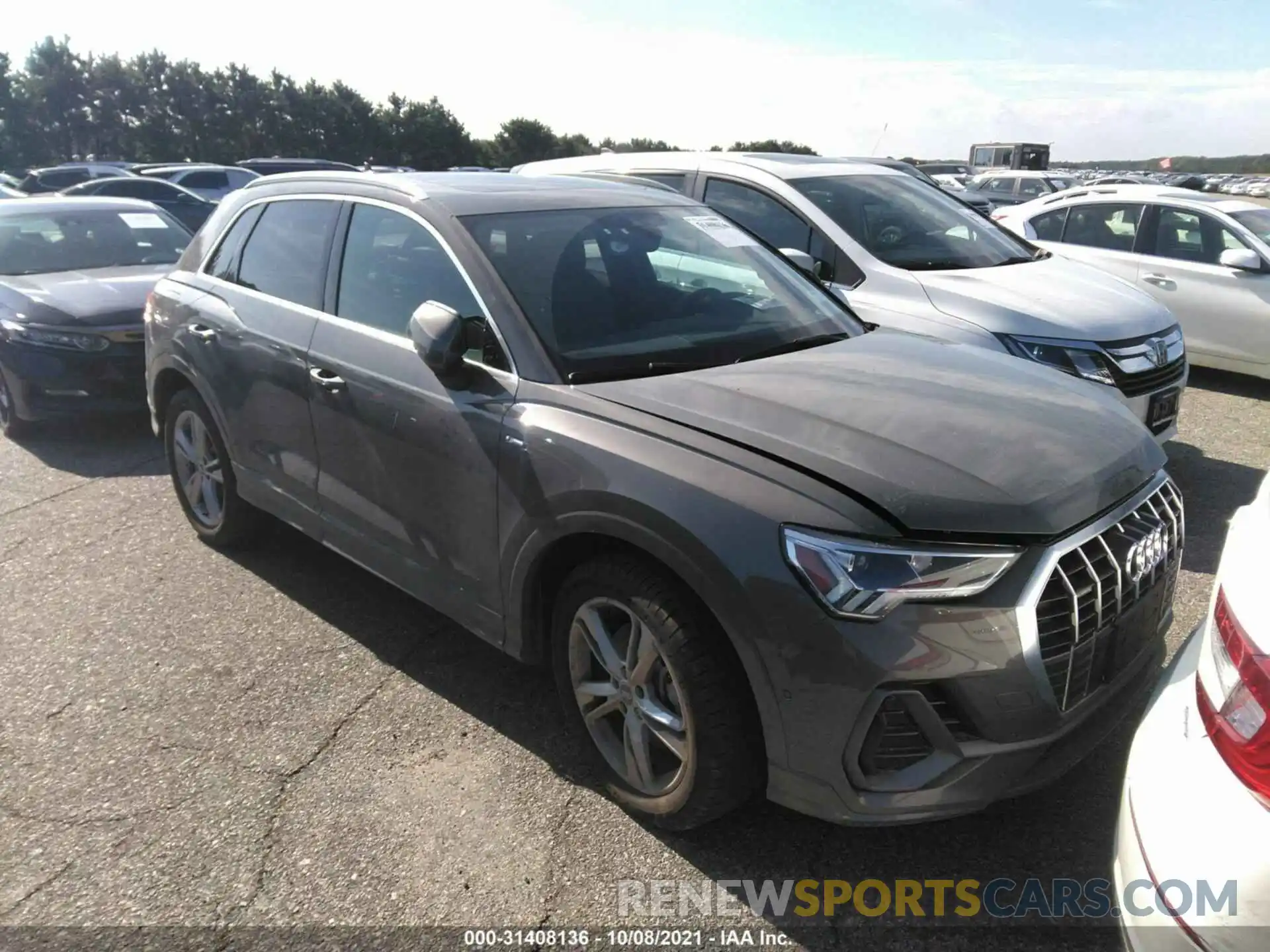 1 Photograph of a damaged car WA1FECF32L1036487 AUDI Q3 2020