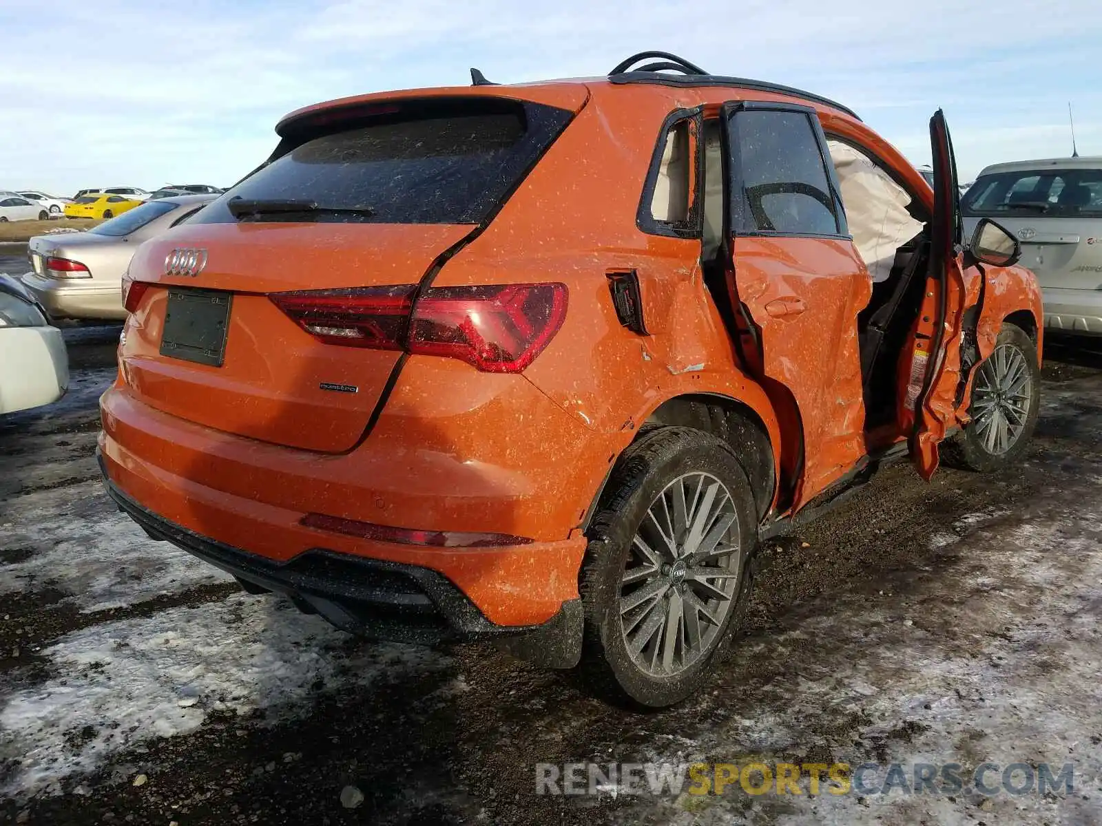 4 Фотография поврежденного автомобиля WA1FECF32L1040510 AUDI Q3 2020