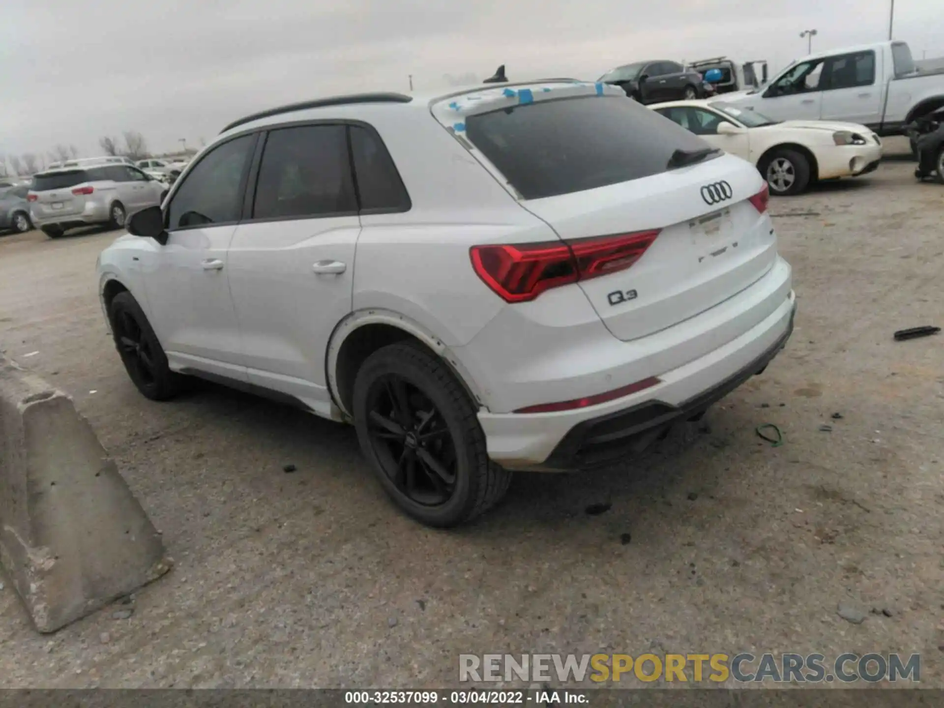 3 Фотография поврежденного автомобиля WA1FECF32L1041303 AUDI Q3 2020