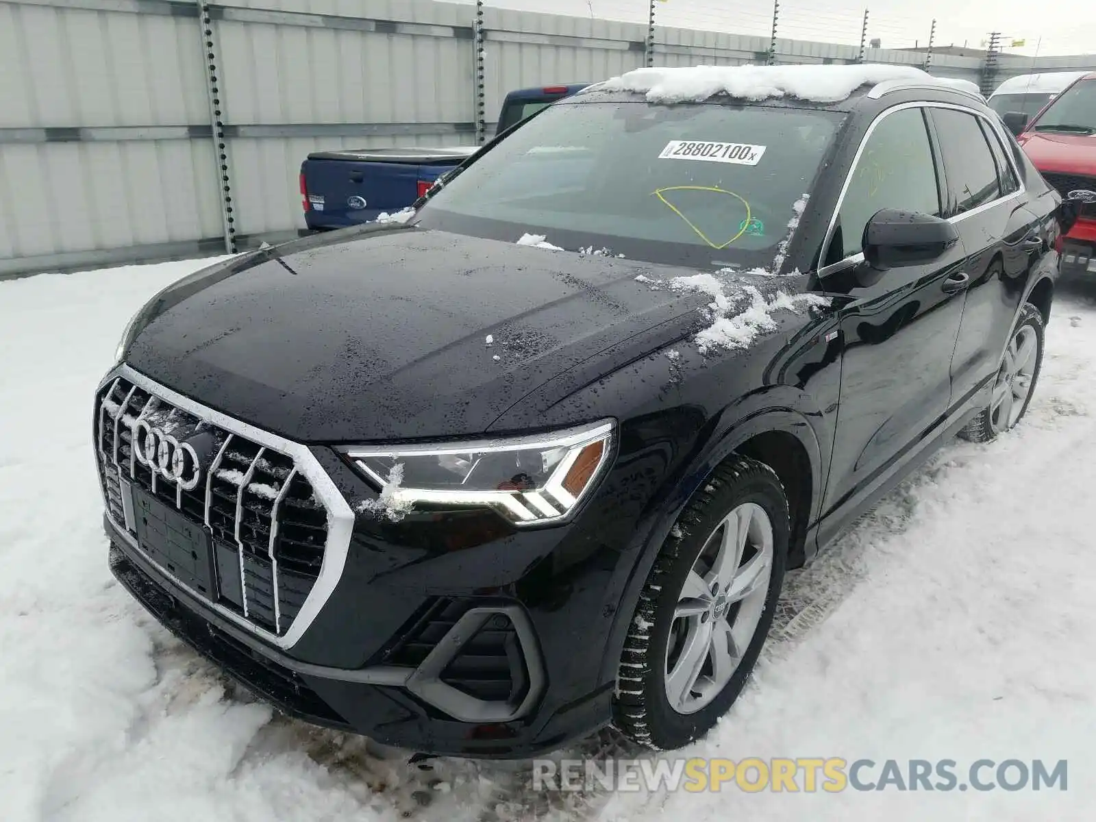 2 Фотография поврежденного автомобиля WA1FECF33L1004583 AUDI Q3 2020