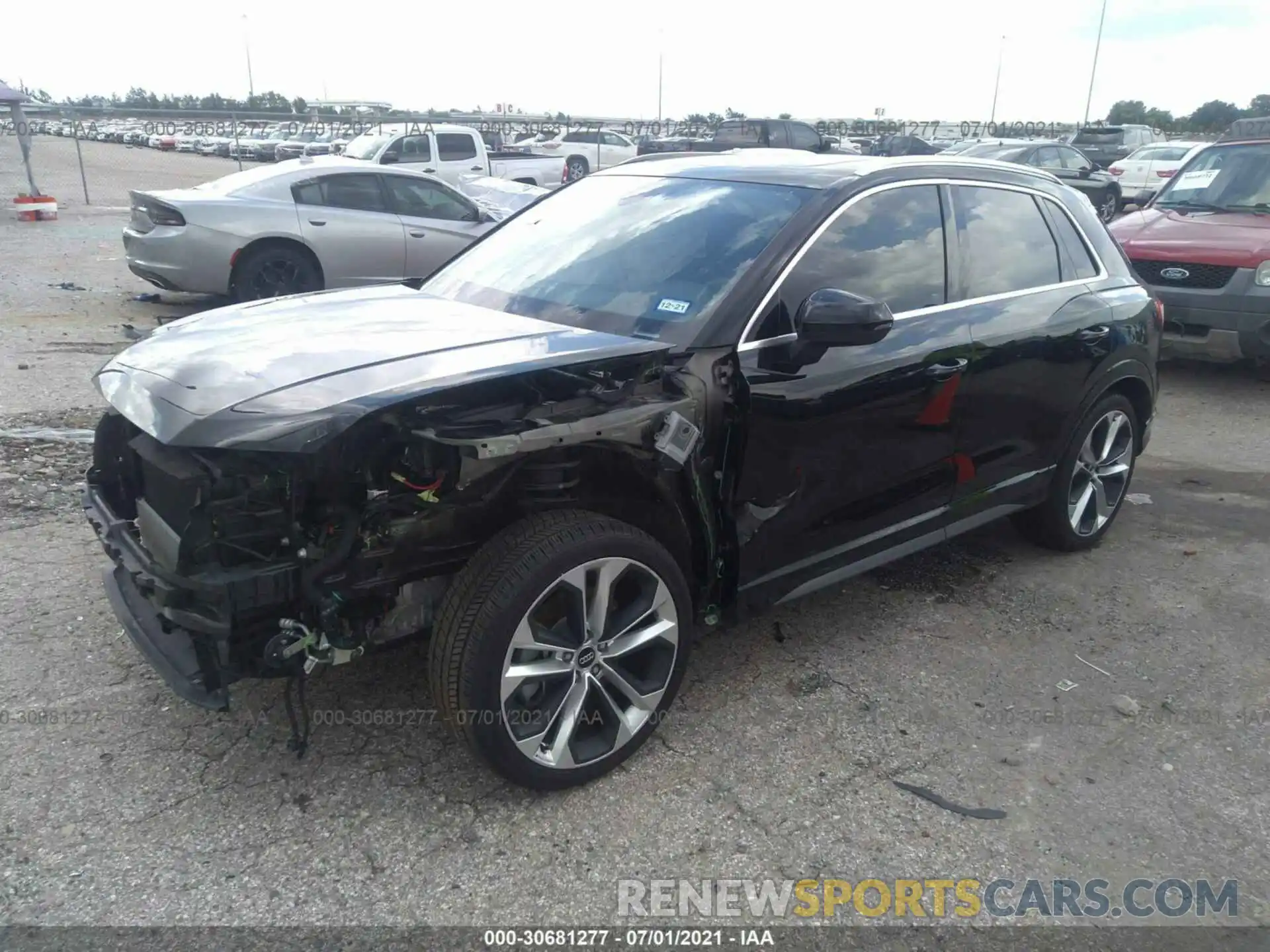 2 Photograph of a damaged car WA1FECF34L1024289 AUDI Q3 2020