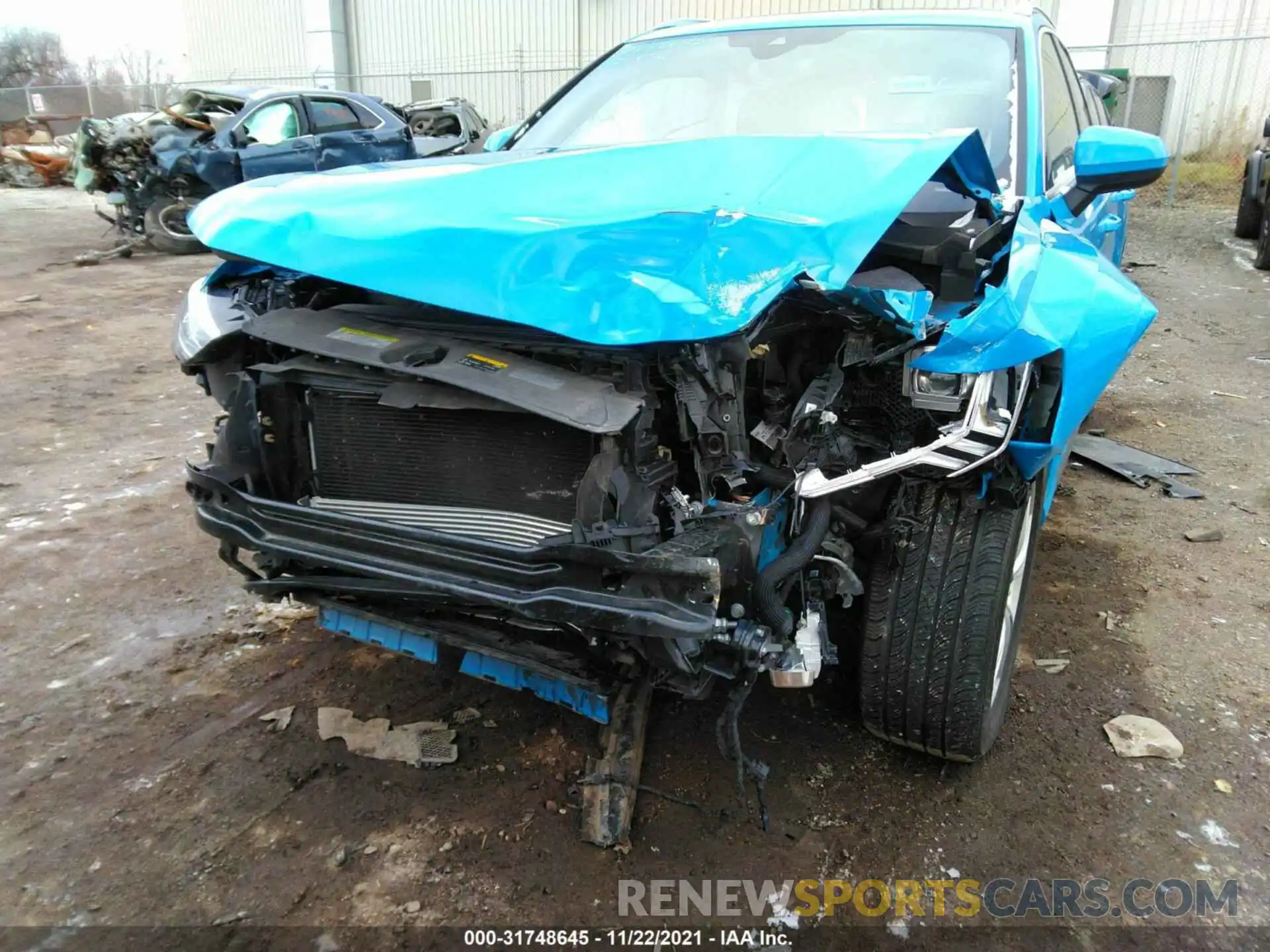 6 Фотография поврежденного автомобиля WA1FECF35L1021191 AUDI Q3 2020