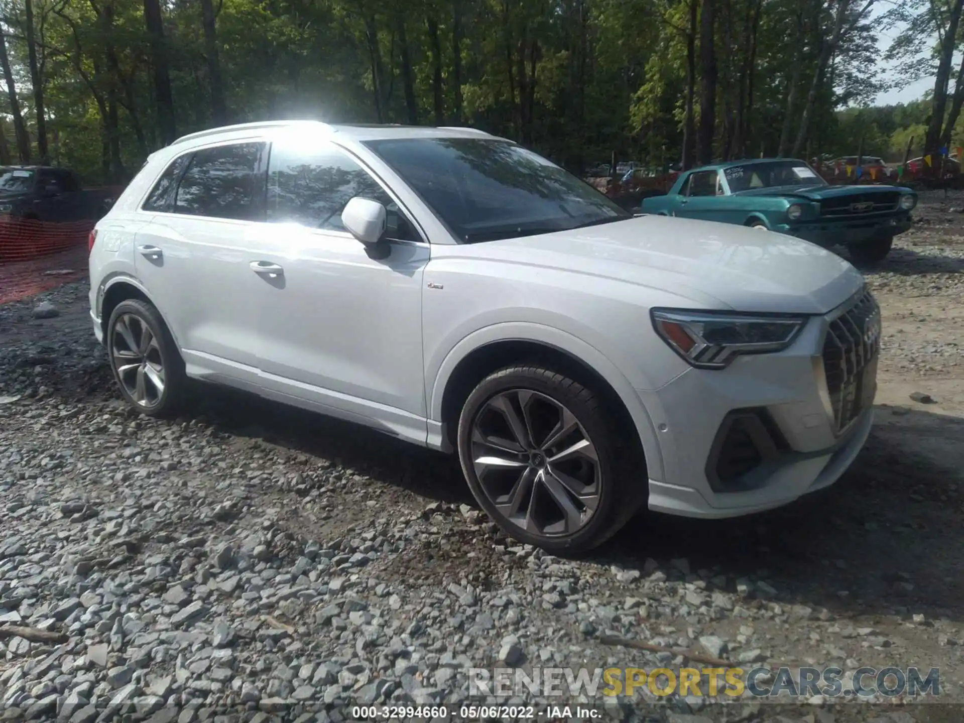 1 Фотография поврежденного автомобиля WA1FECF36L1023452 AUDI Q3 2020