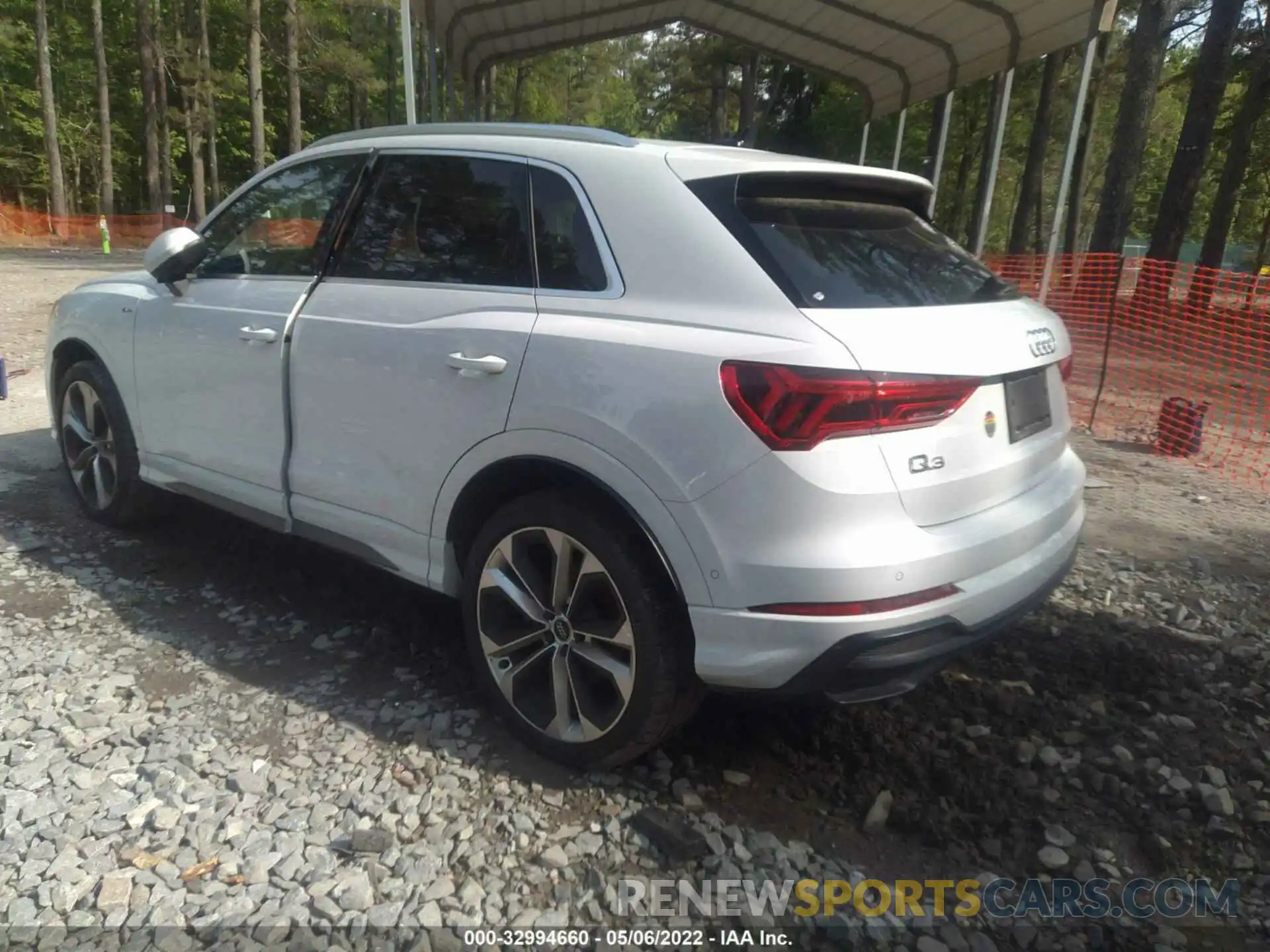 3 Фотография поврежденного автомобиля WA1FECF36L1023452 AUDI Q3 2020