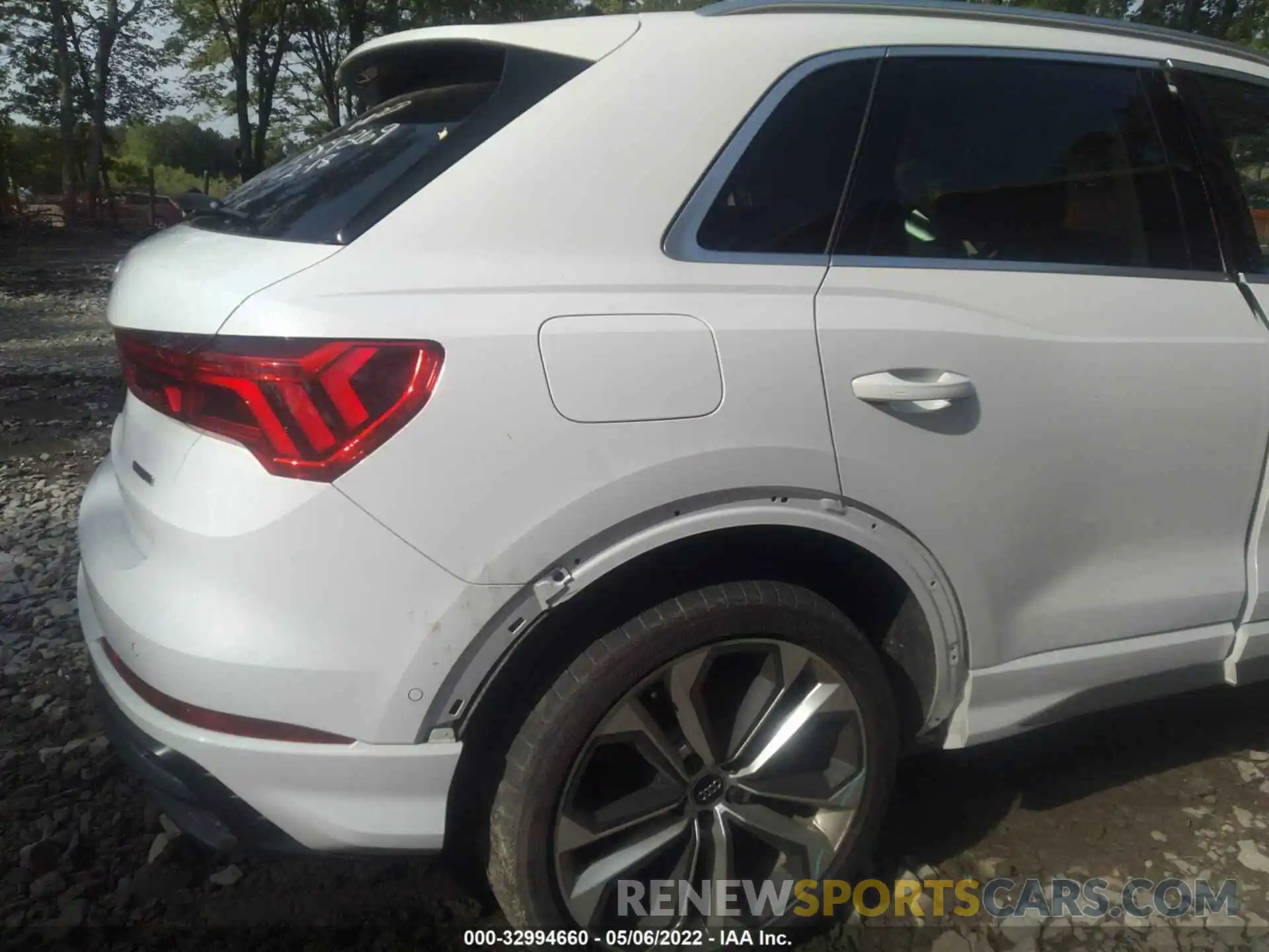 6 Фотография поврежденного автомобиля WA1FECF36L1023452 AUDI Q3 2020