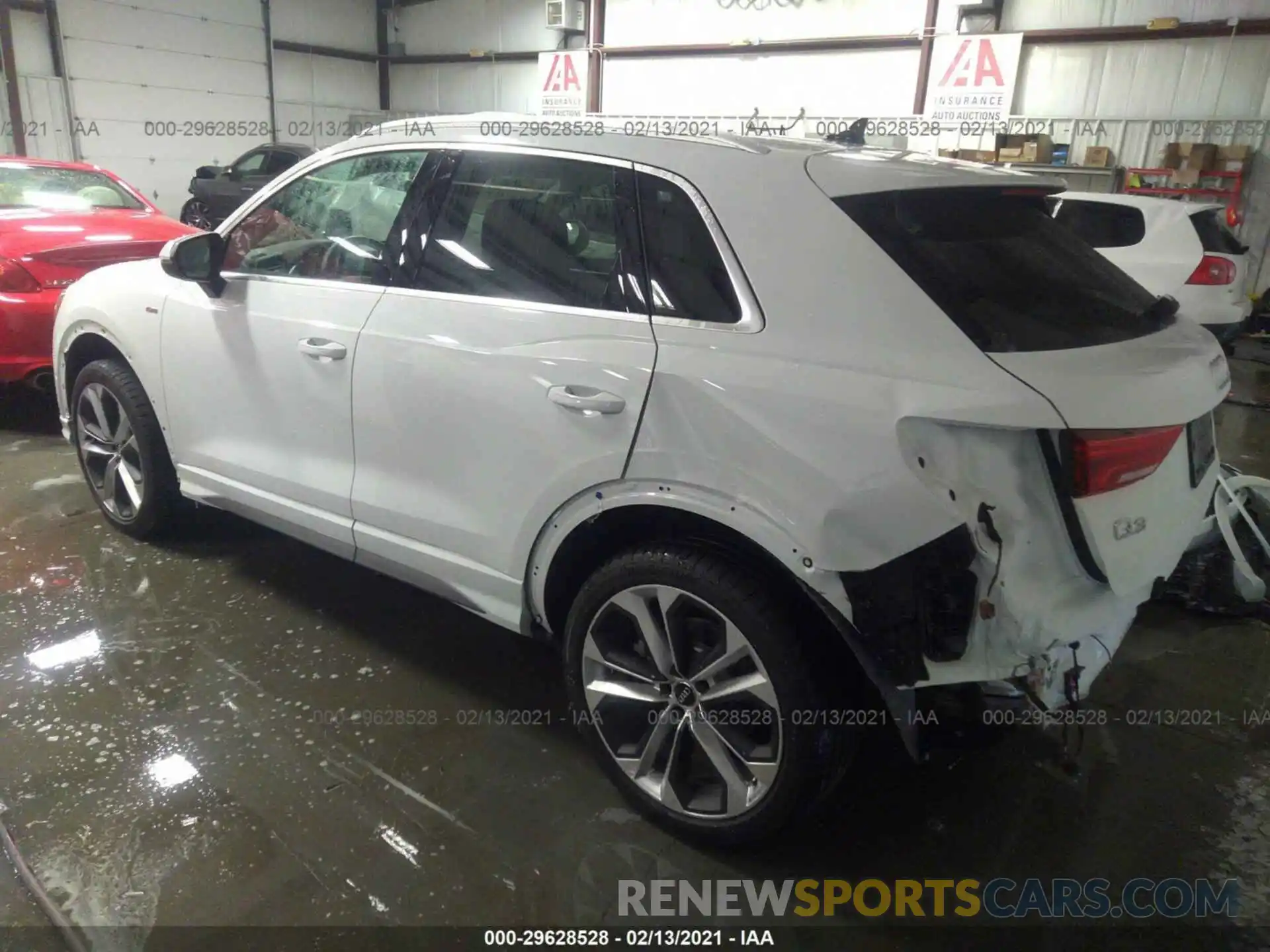 3 Фотография поврежденного автомобиля WA1FECF36L1111207 AUDI Q3 2020