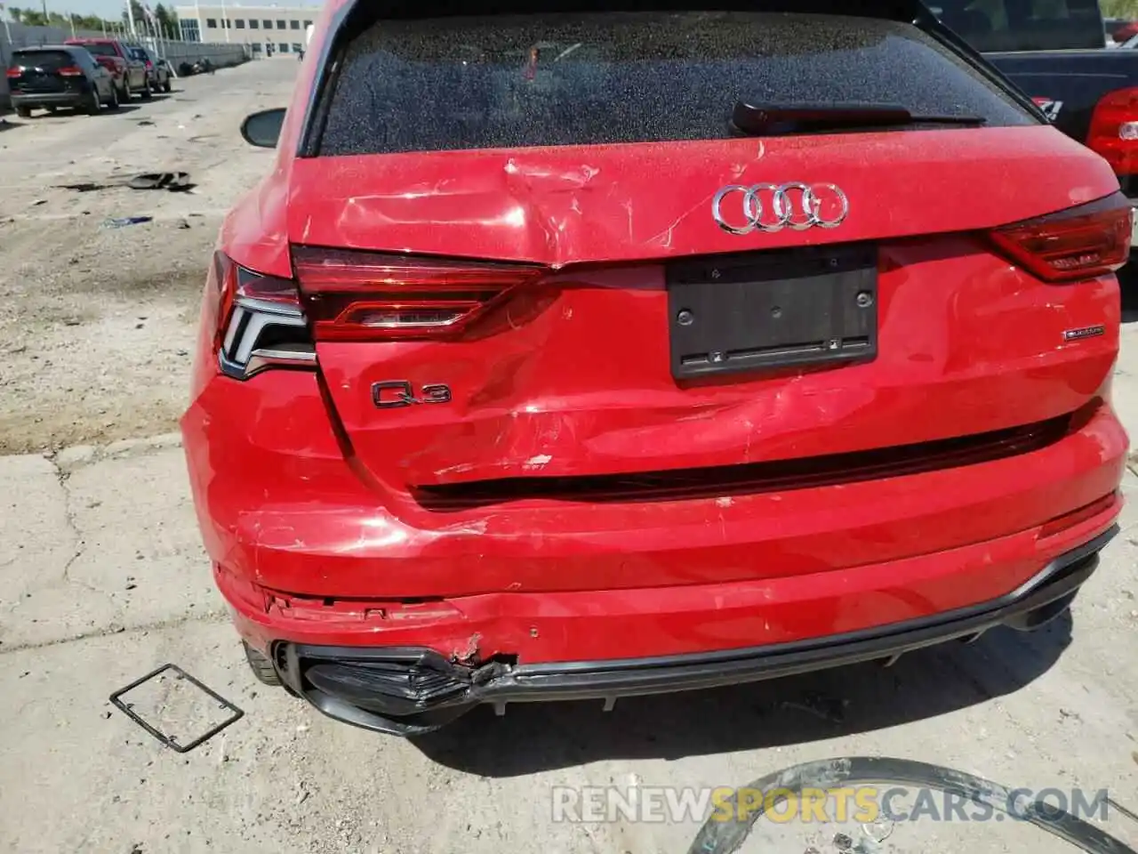 9 Фотография поврежденного автомобиля WA1FECF38L1121639 AUDI Q3 2020