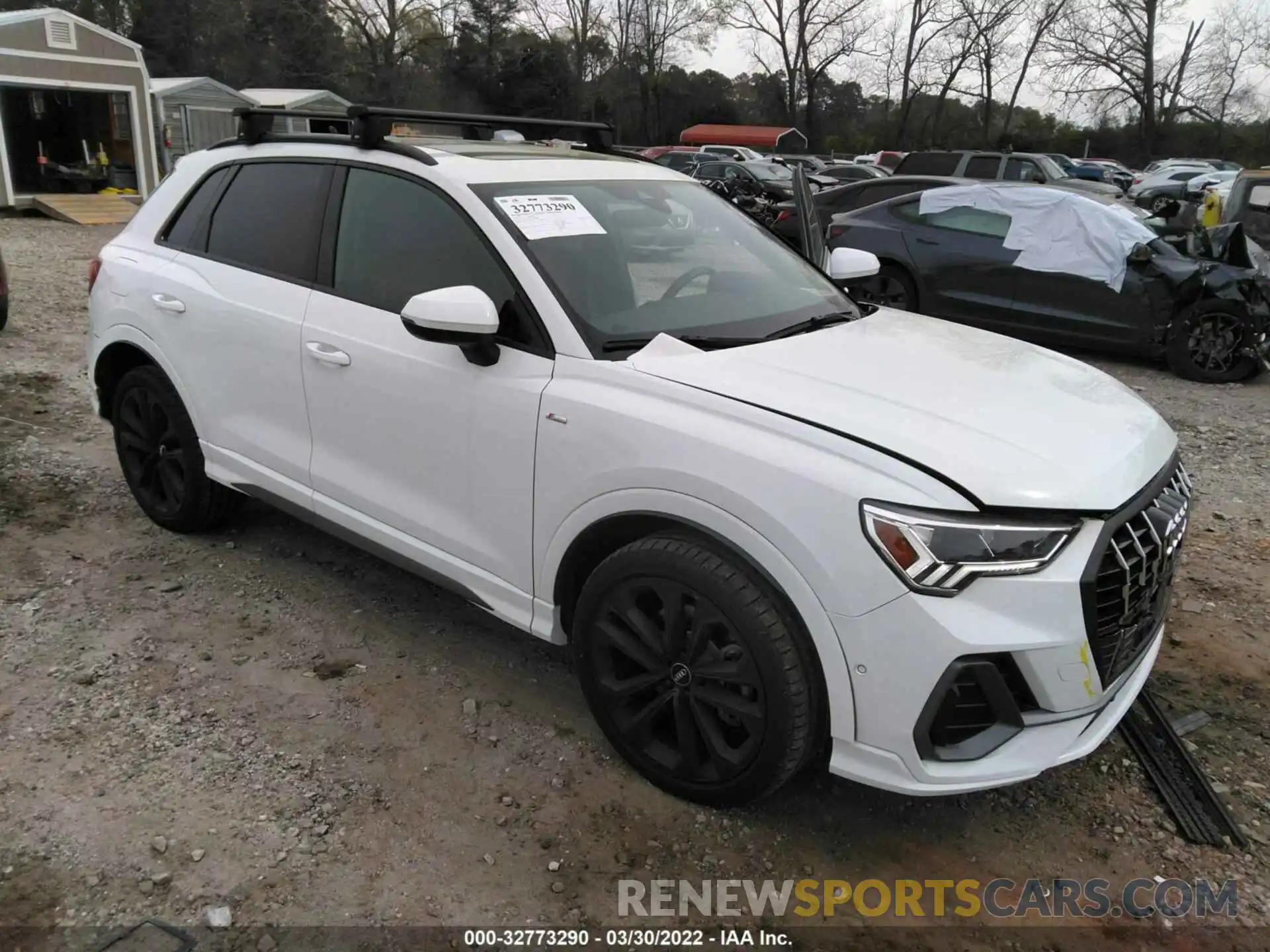 1 Photograph of a damaged car WA1FECF3XL1086036 AUDI Q3 2020