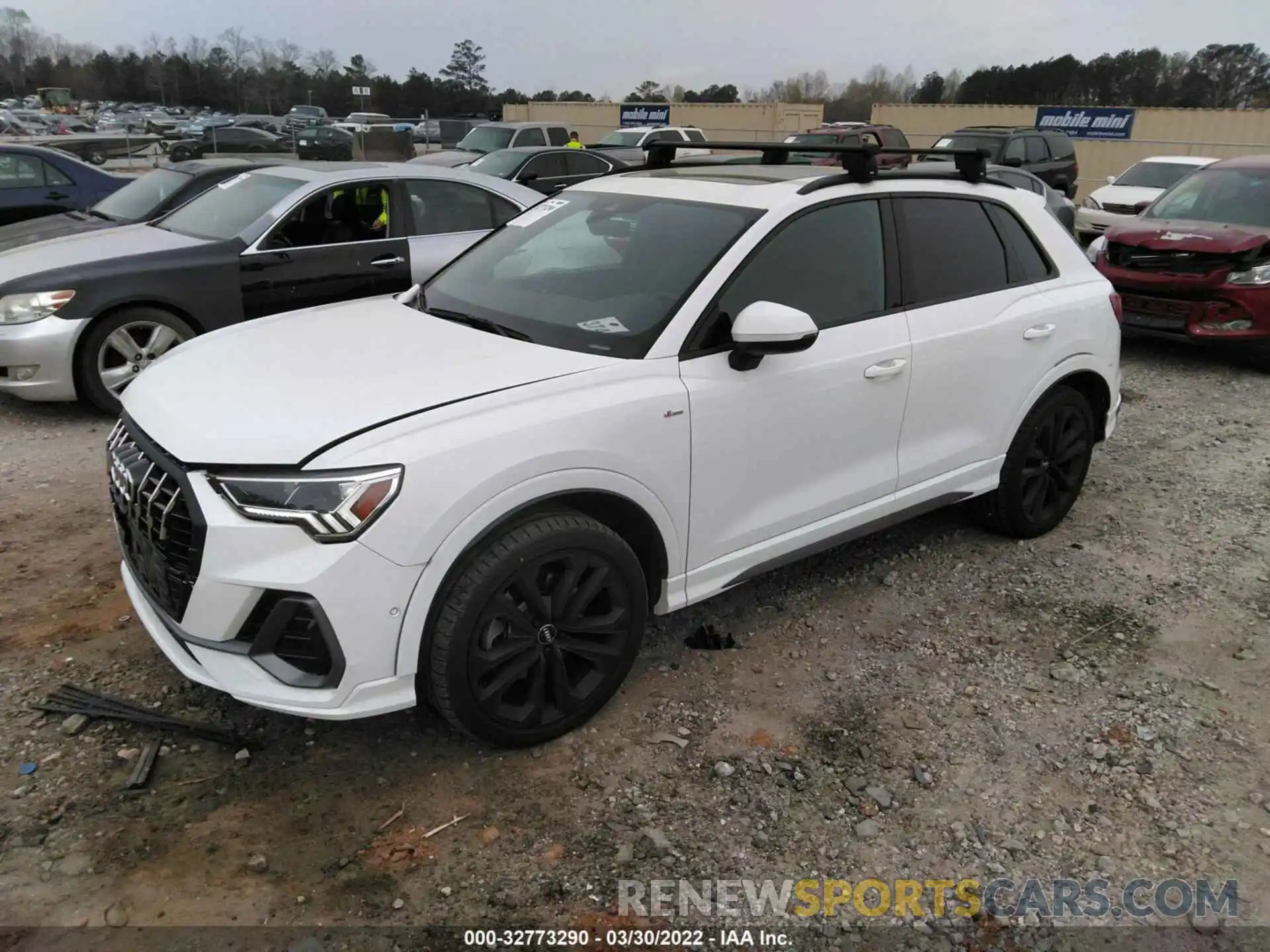 2 Photograph of a damaged car WA1FECF3XL1086036 AUDI Q3 2020