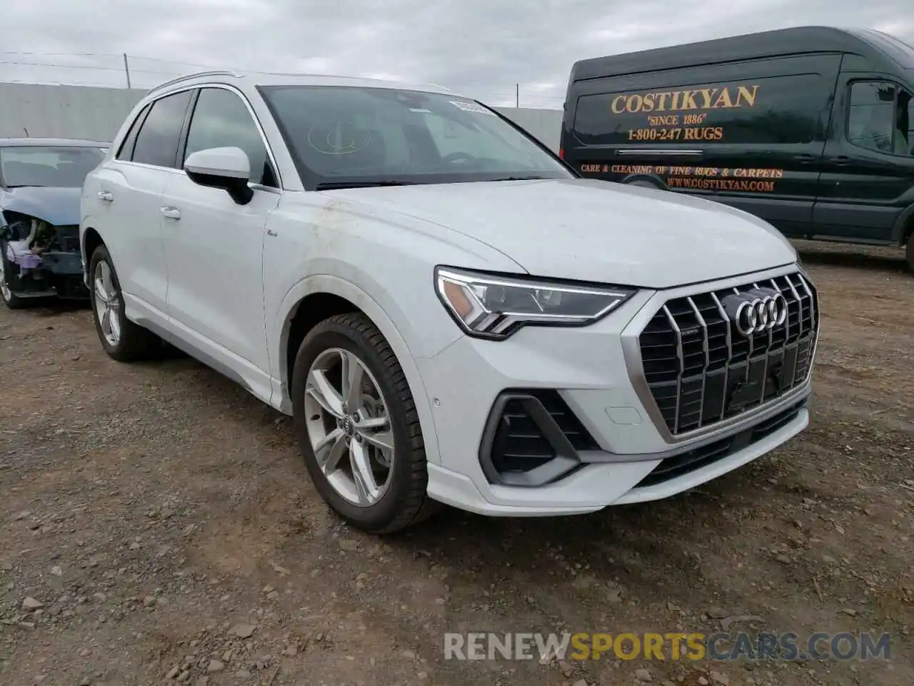 1 Фотография поврежденного автомобиля WA1FECF3XL1107502 AUDI Q3 2020