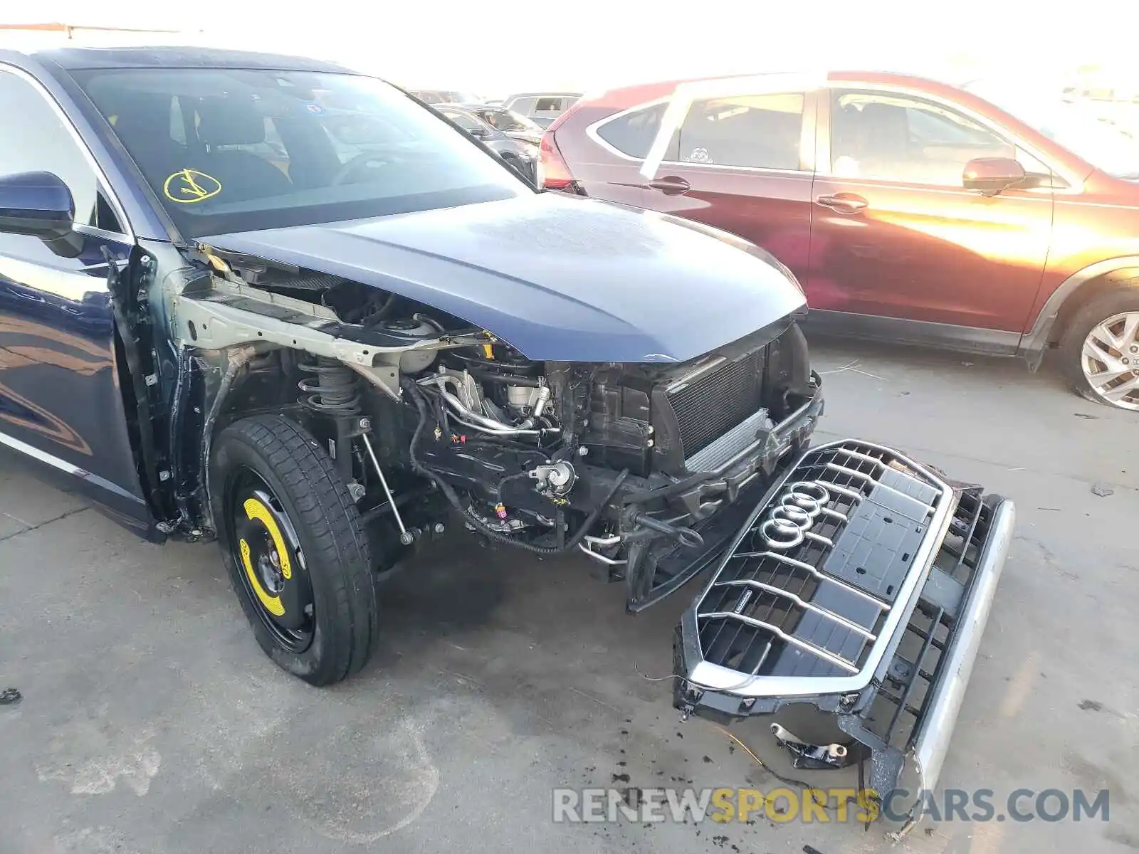 9 Photograph of a damaged car WA1AUCF30M1070314 AUDI Q3 2021