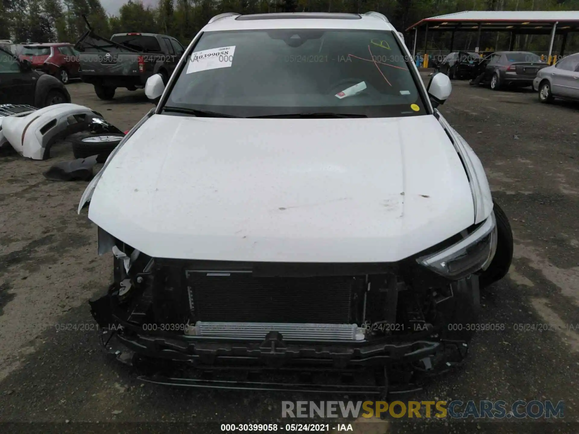 6 Photograph of a damaged car WA1AUCF30M1097206 AUDI Q3 2021