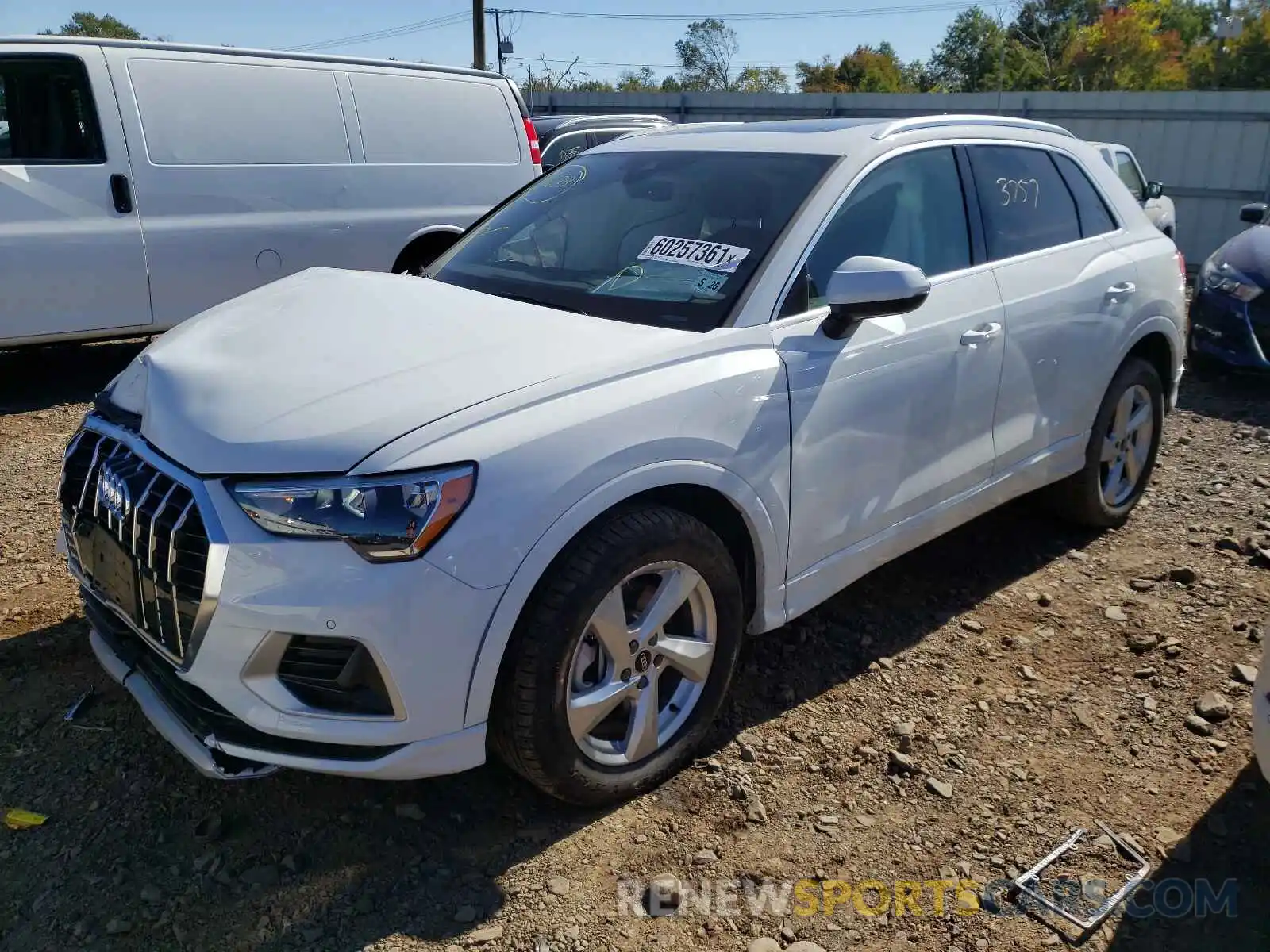 2 Photograph of a damaged car WA1AUCF30M1109130 AUDI Q3 2021