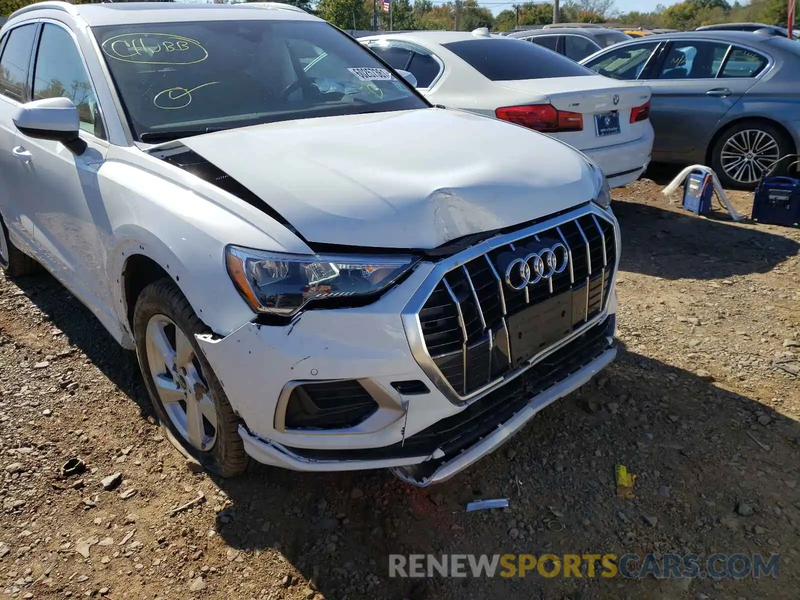 9 Photograph of a damaged car WA1AUCF30M1109130 AUDI Q3 2021