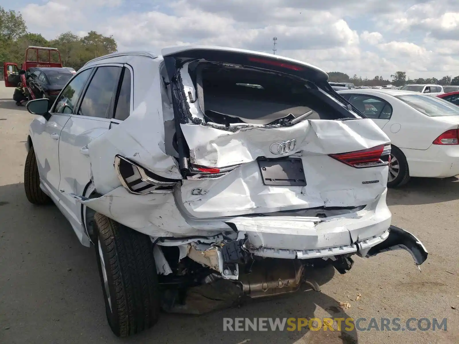 3 Photograph of a damaged car WA1AUCF30M1130852 AUDI Q3 2021