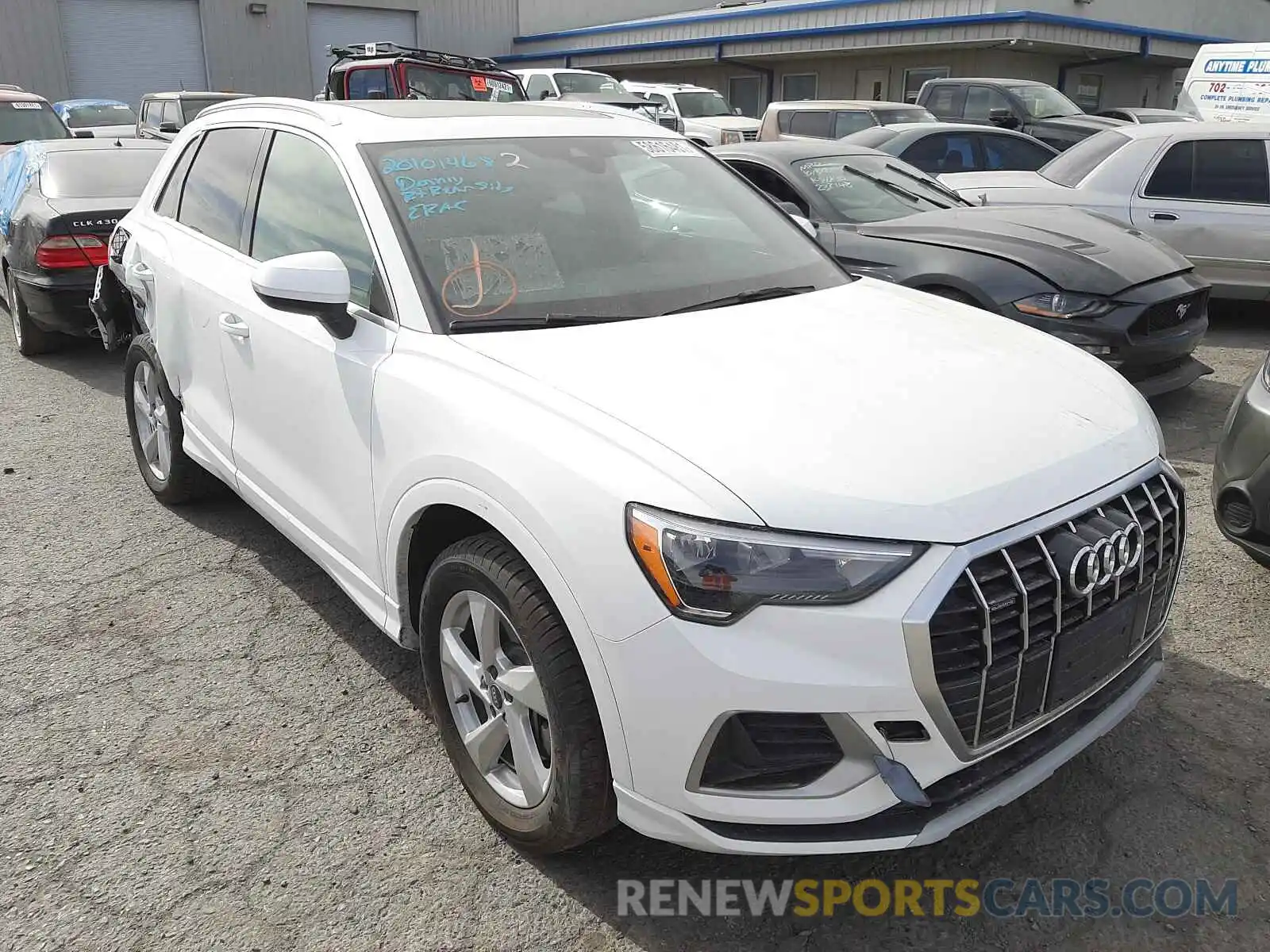 1 Photograph of a damaged car WA1AUCF31M1061721 AUDI Q3 2021