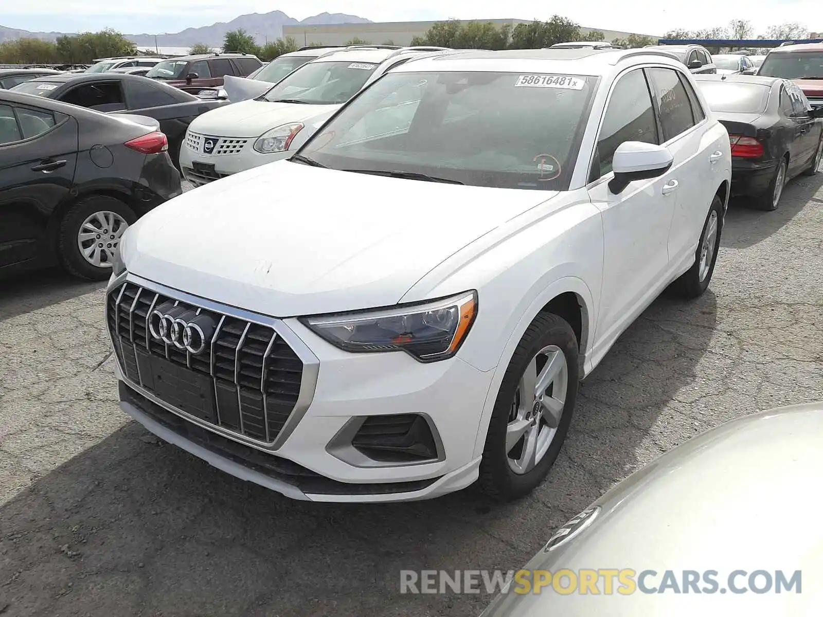 2 Photograph of a damaged car WA1AUCF31M1061721 AUDI Q3 2021