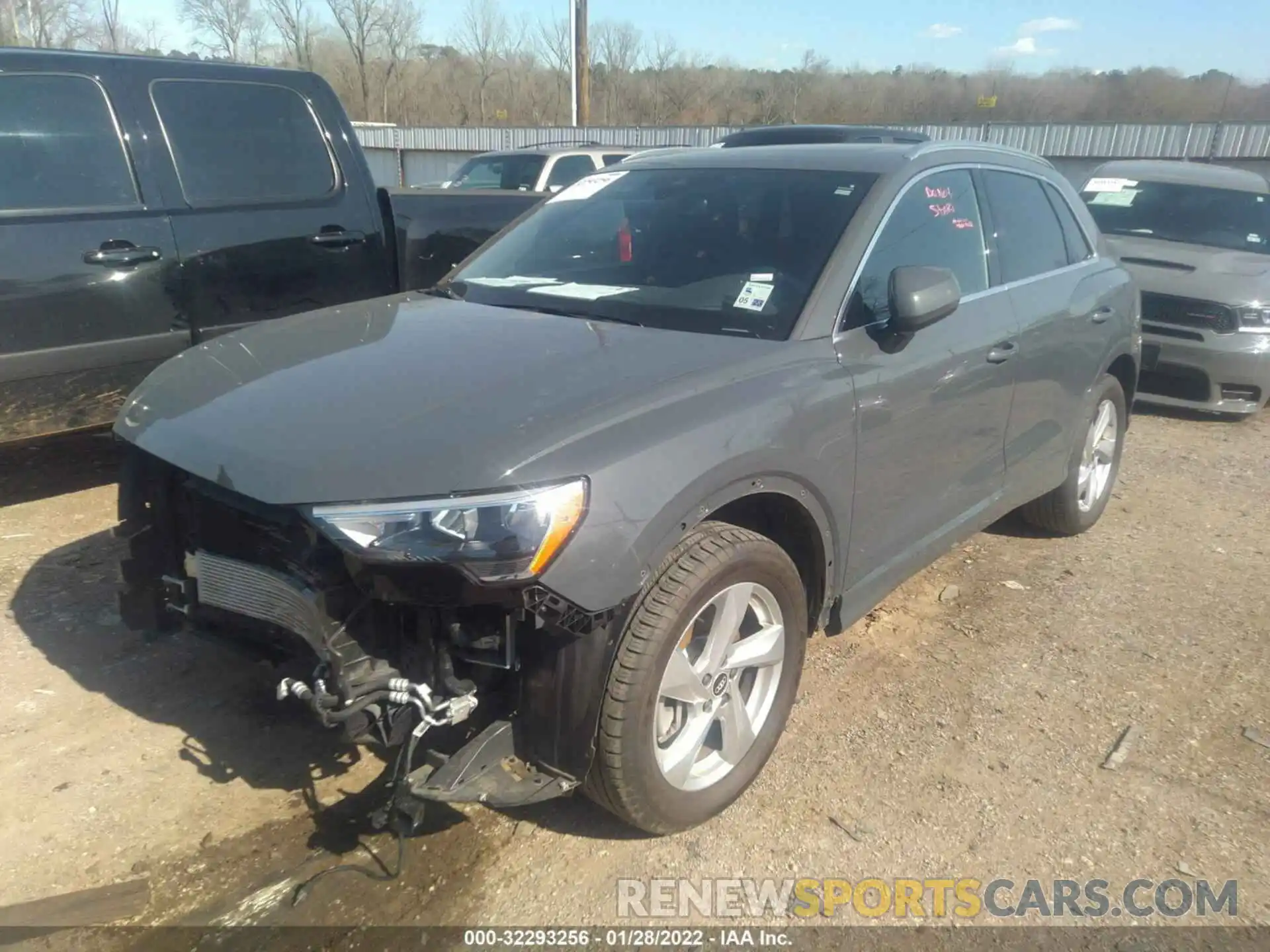 2 Photograph of a damaged car WA1AUCF31M1123456 AUDI Q3 2021