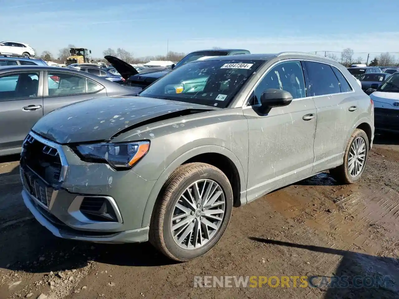 1 Photograph of a damaged car WA1AUCF31M1128544 AUDI Q3 2021