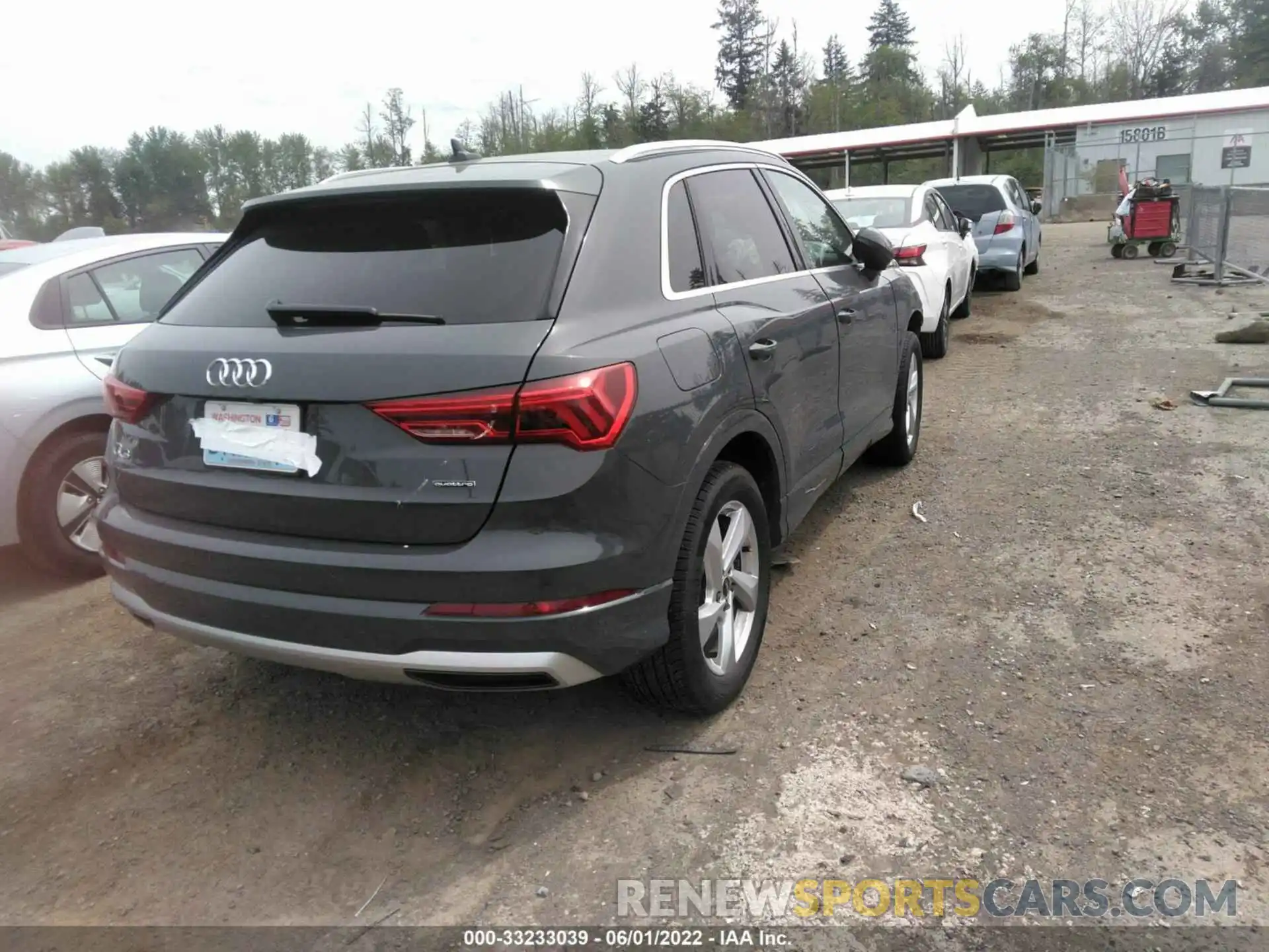 4 Фотография поврежденного автомобиля WA1AUCF31M1136482 AUDI Q3 2021