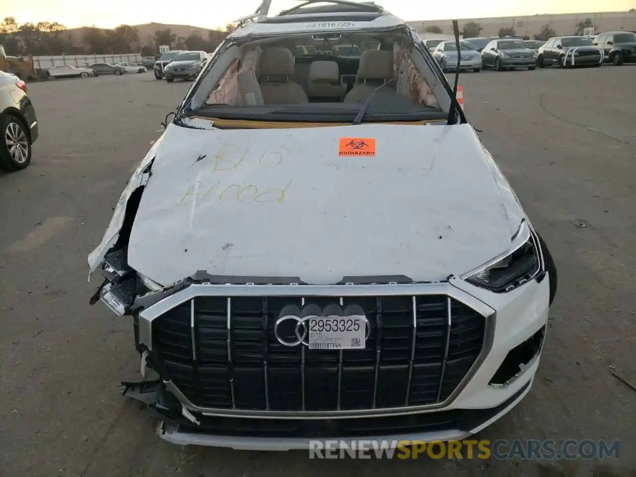 9 Photograph of a damaged car WA1AUCF32M1063350 AUDI Q3 2021