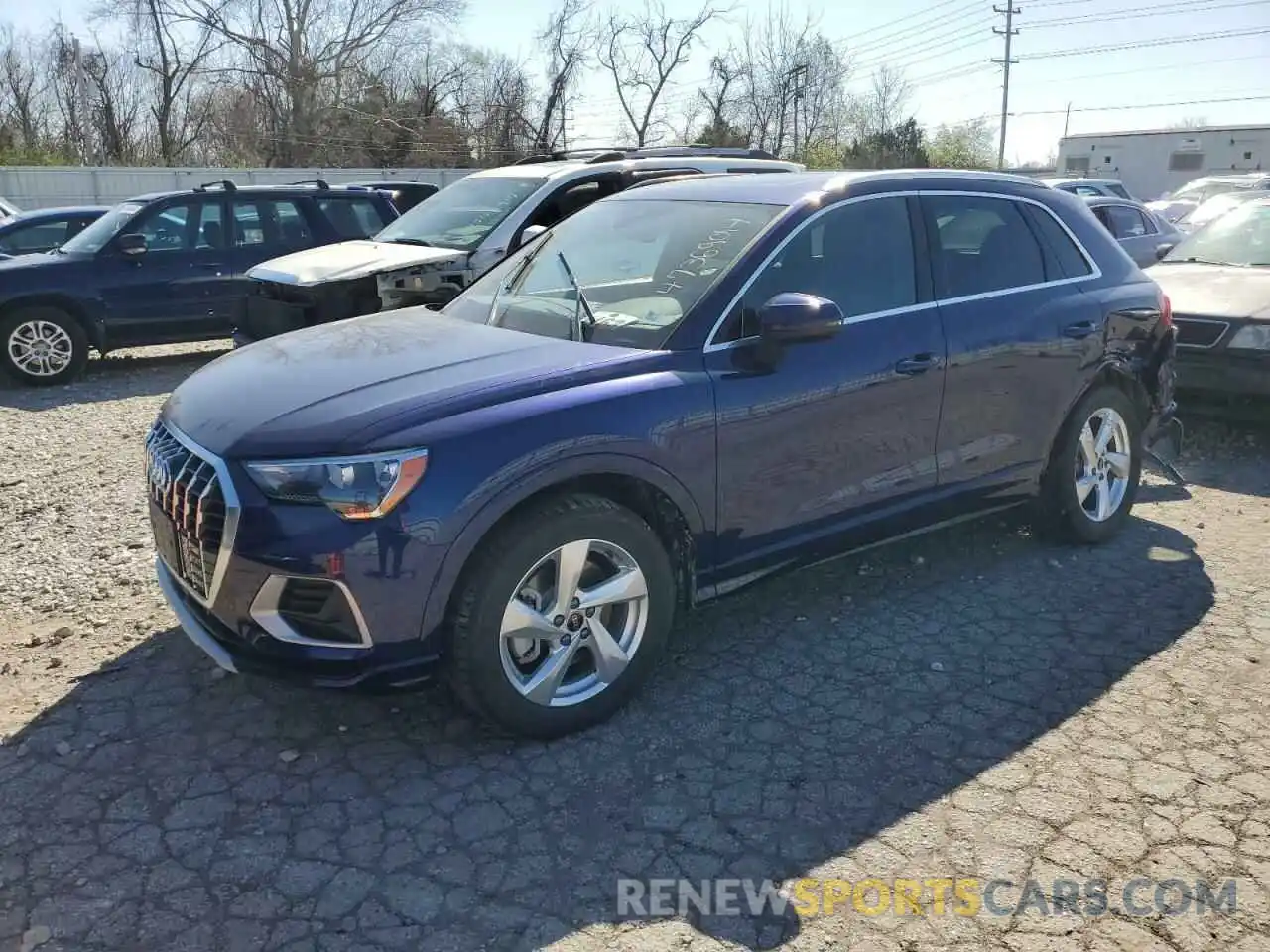 1 Photograph of a damaged car WA1AUCF32M1106522 AUDI Q3 2021