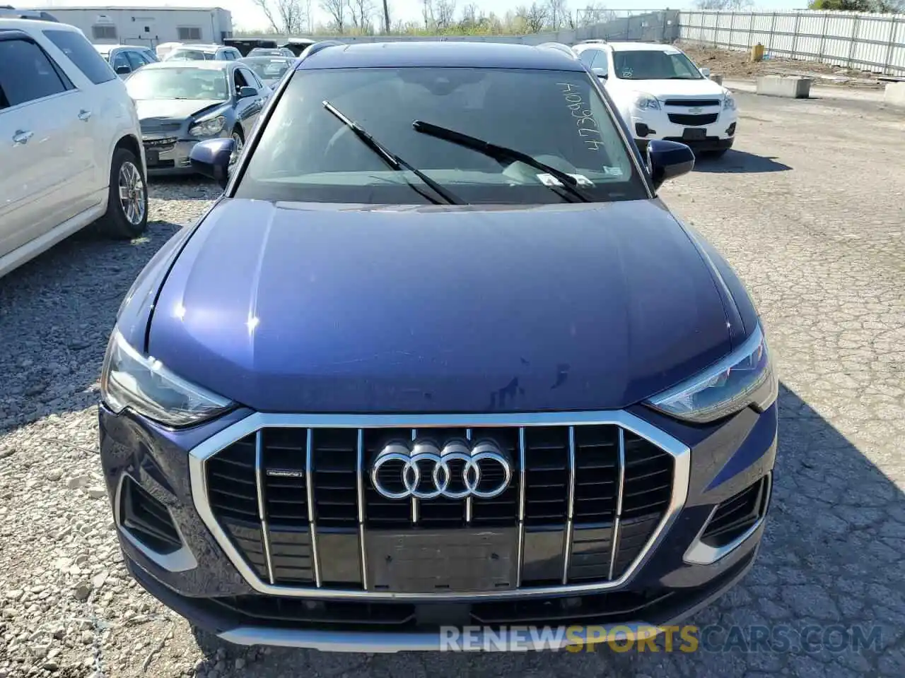 5 Photograph of a damaged car WA1AUCF32M1106522 AUDI Q3 2021