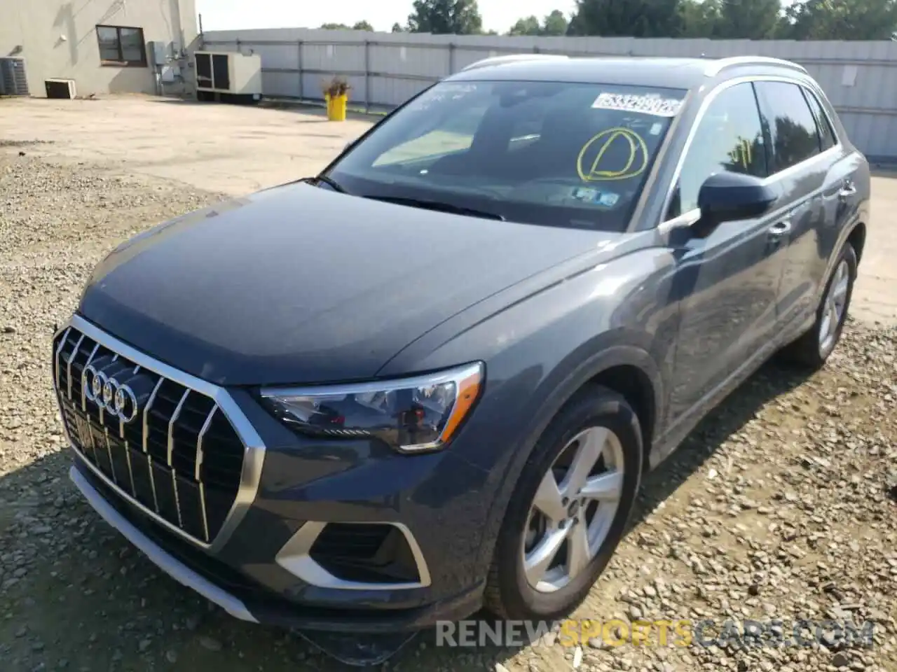 2 Photograph of a damaged car WA1AUCF32M1136443 AUDI Q3 2021