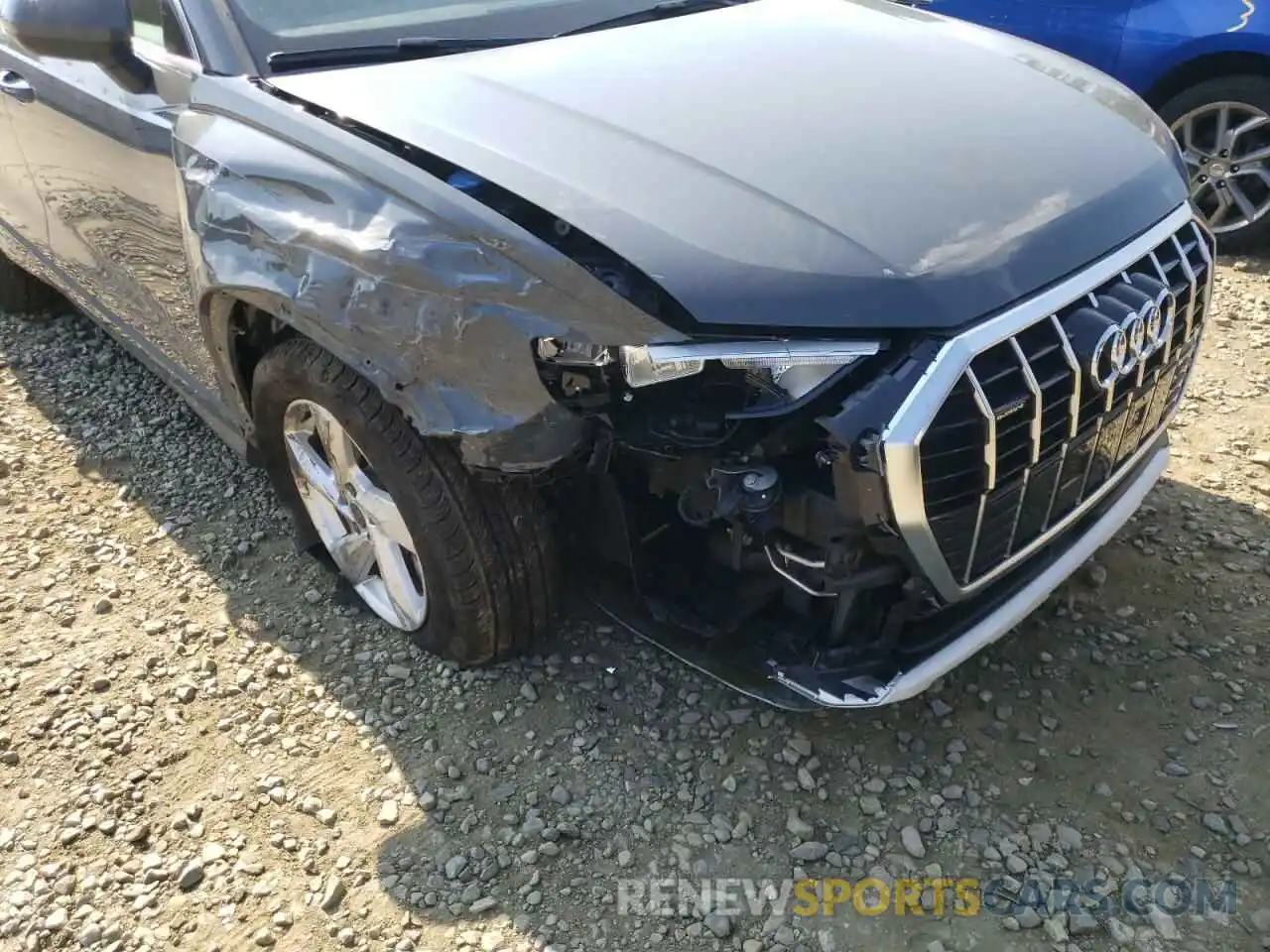 9 Photograph of a damaged car WA1AUCF32M1136443 AUDI Q3 2021