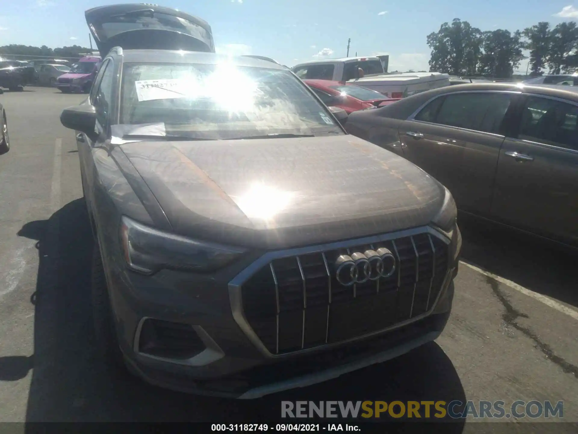 6 Photograph of a damaged car WA1AUCF33M1132157 AUDI Q3 2021