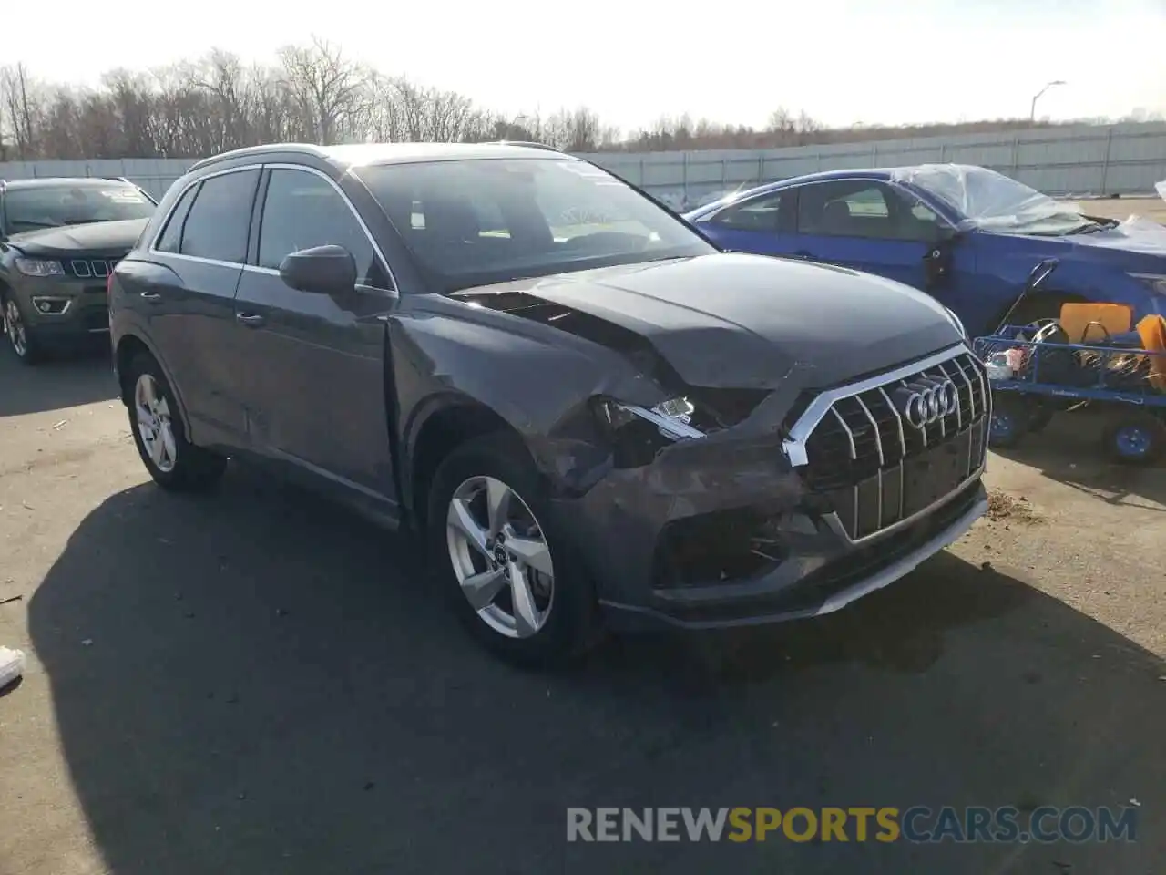 1 Photograph of a damaged car WA1AUCF33M1132921 AUDI Q3 2021