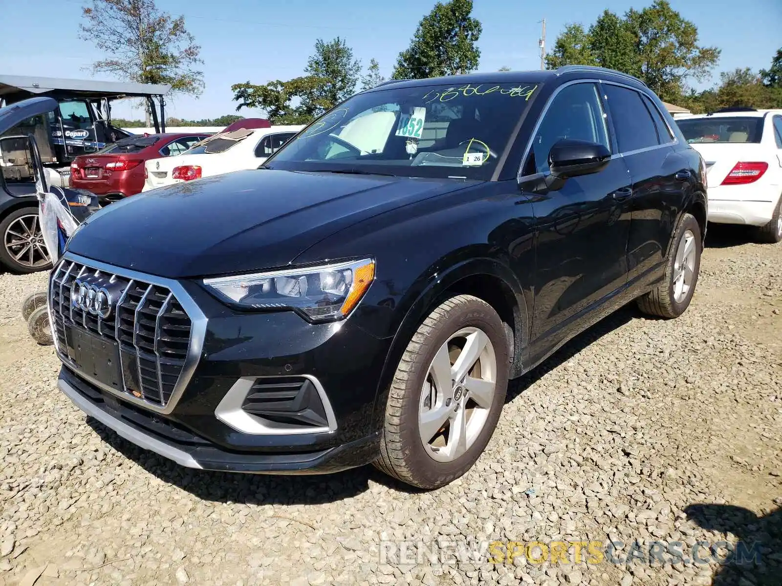 2 Photograph of a damaged car WA1AUCF34M1069019 AUDI Q3 2021