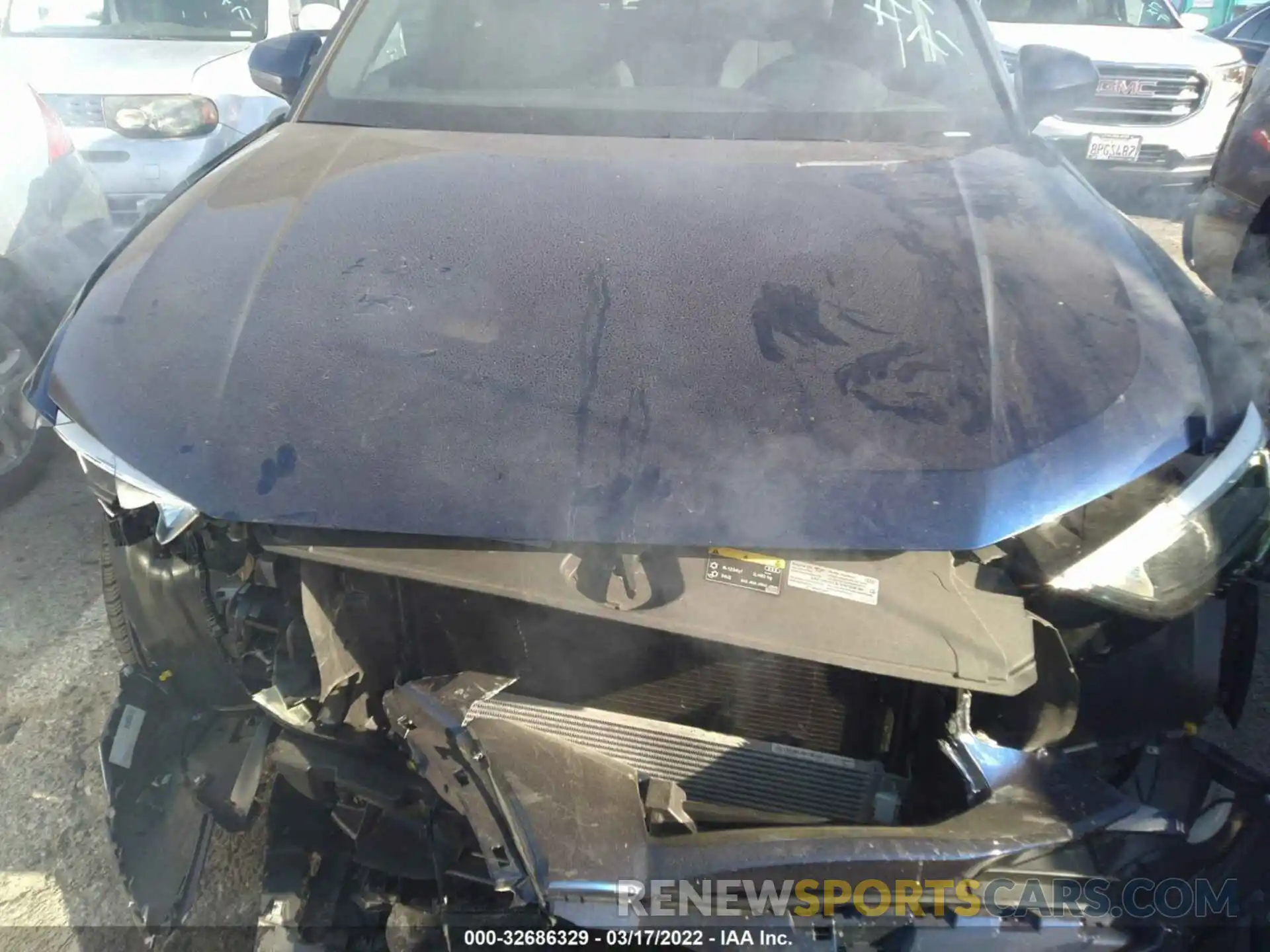 10 Photograph of a damaged car WA1AUCF34M1069943 AUDI Q3 2021