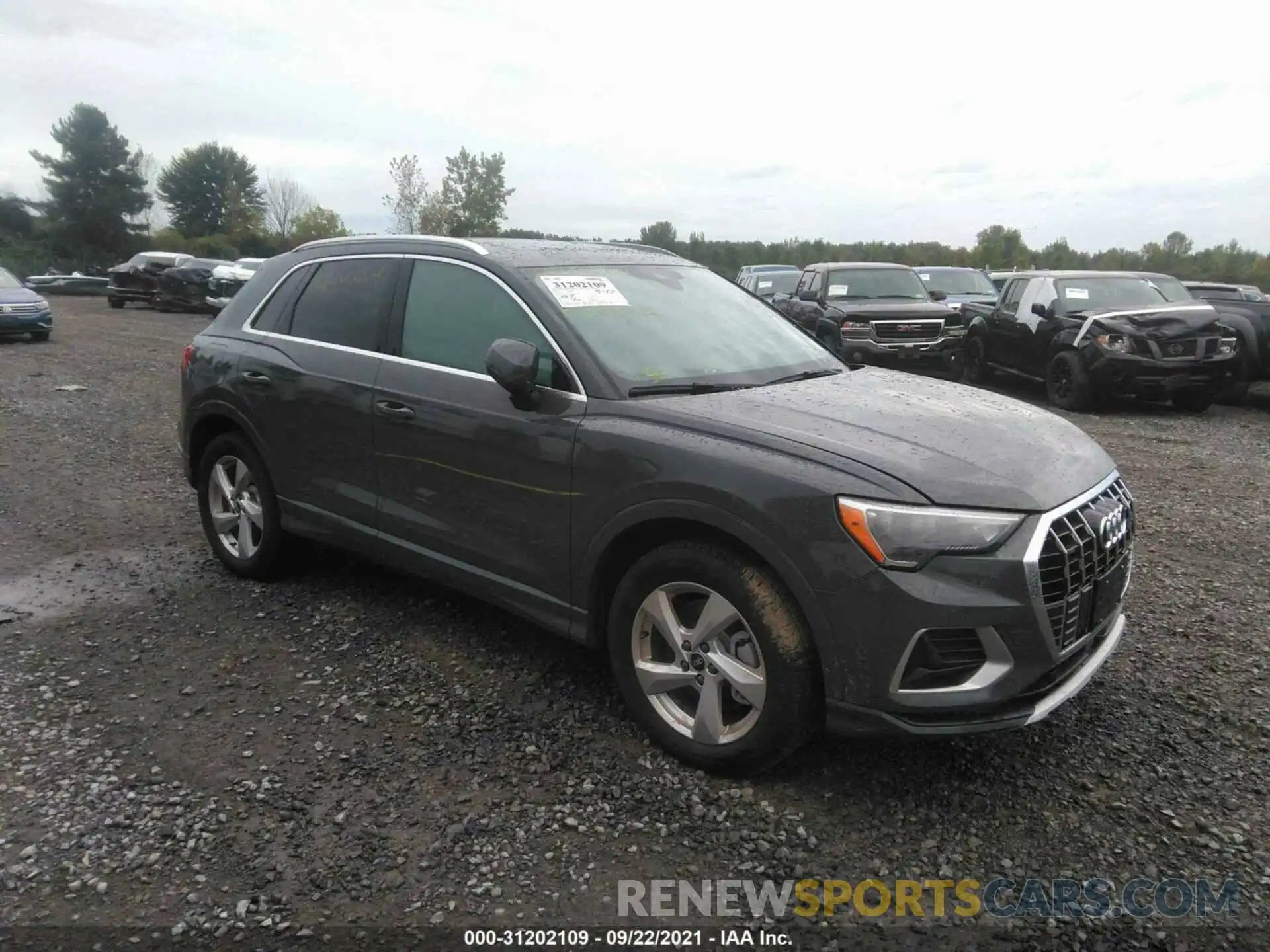 1 Photograph of a damaged car WA1AUCF34M1108837 AUDI Q3 2021