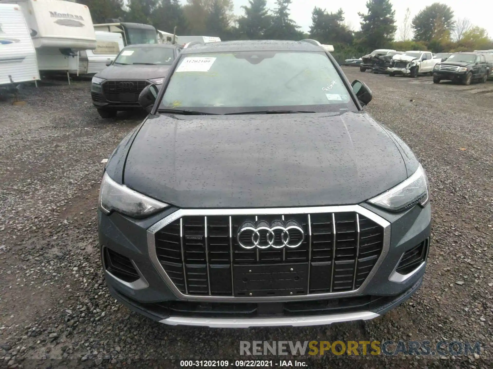 6 Photograph of a damaged car WA1AUCF34M1108837 AUDI Q3 2021