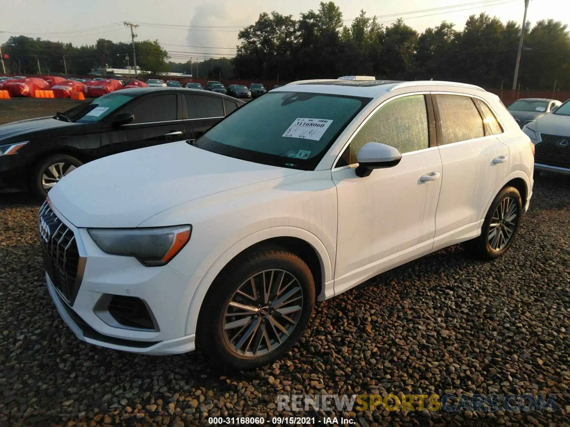 2 Фотография поврежденного автомобиля WA1AUCF34M1120907 AUDI Q3 2021