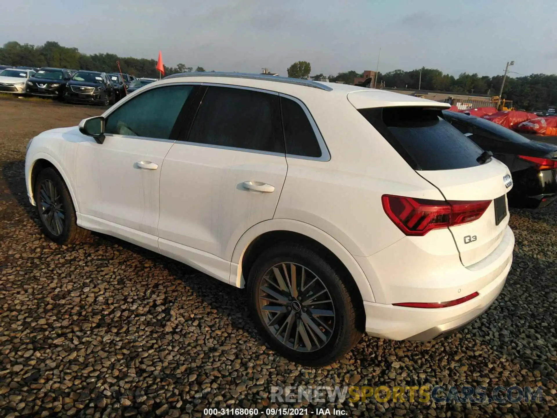 3 Photograph of a damaged car WA1AUCF34M1120907 AUDI Q3 2021