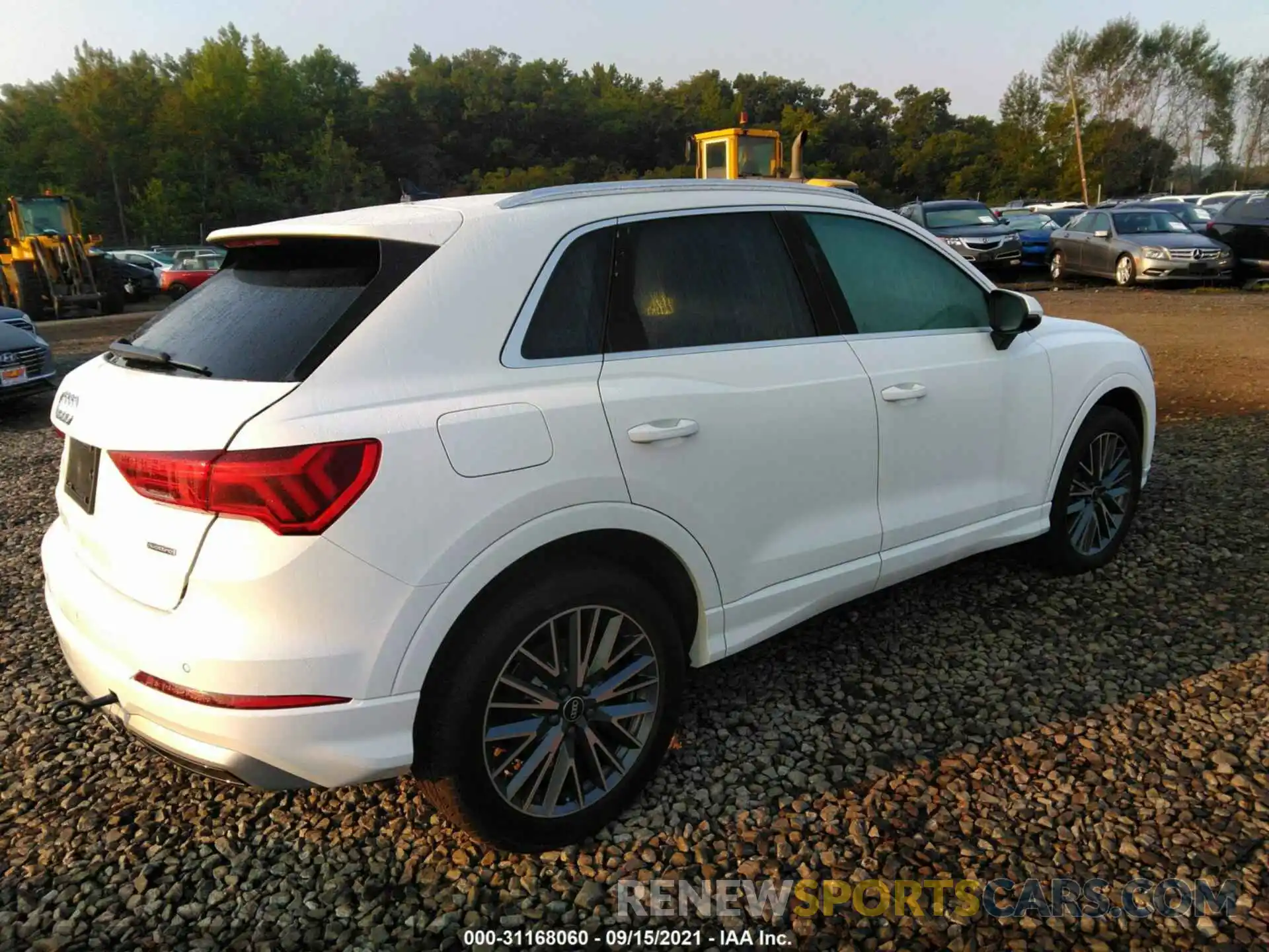 4 Фотография поврежденного автомобиля WA1AUCF34M1120907 AUDI Q3 2021