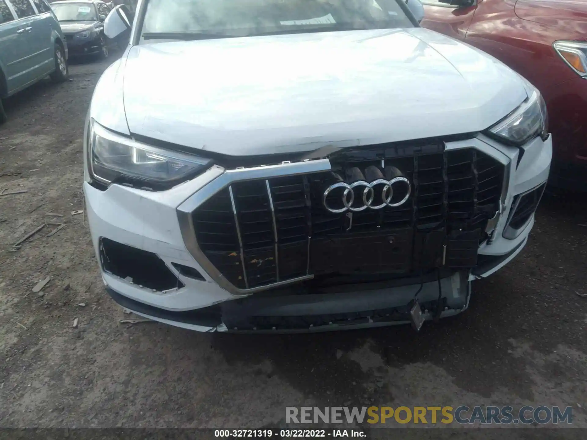 6 Photograph of a damaged car WA1AUCF36M1096089 AUDI Q3 2021