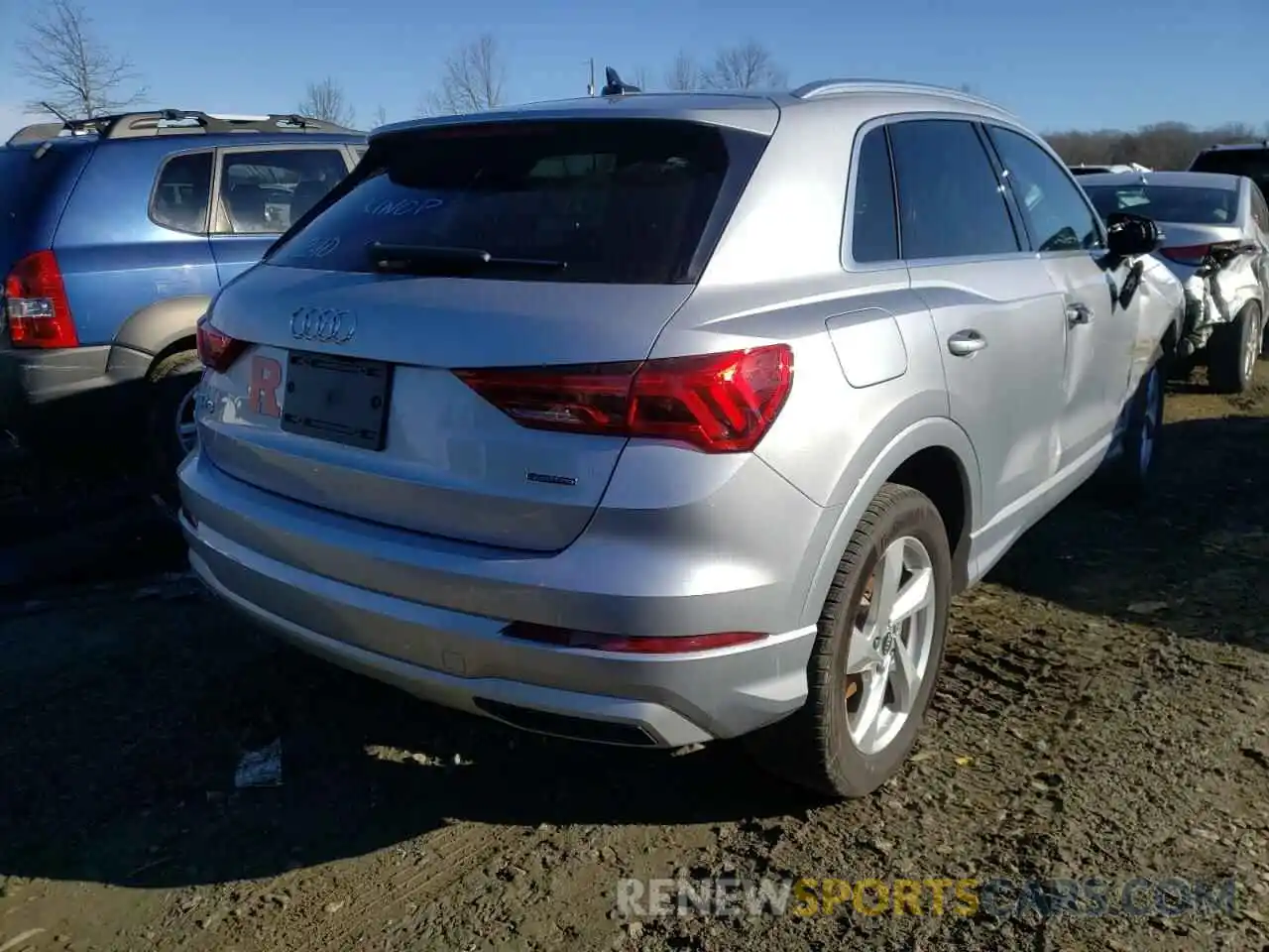 4 Фотография поврежденного автомобиля WA1AUCF36M1130290 AUDI Q3 2021