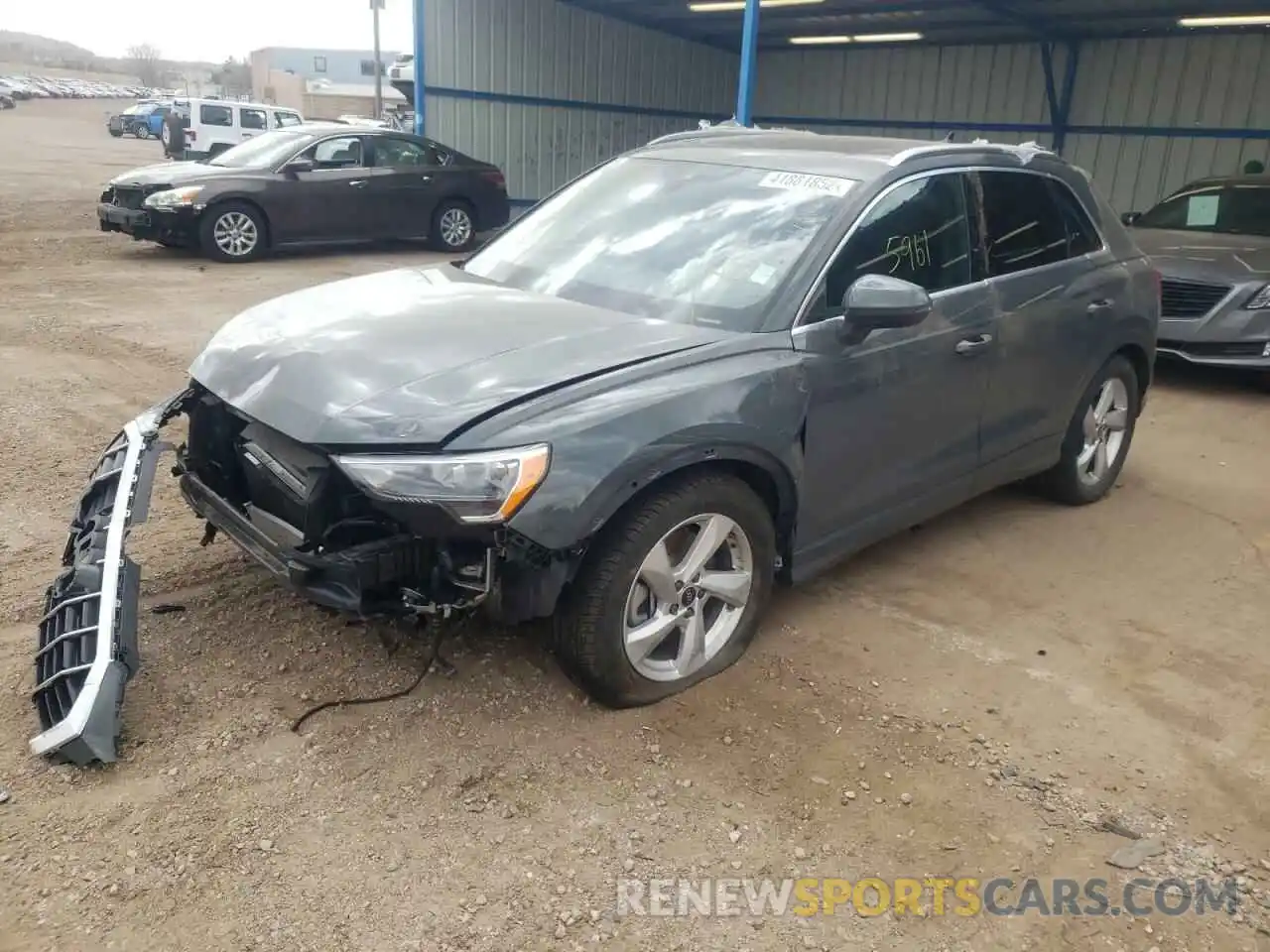 2 Photograph of a damaged car WA1AUCF36M1136798 AUDI Q3 2021