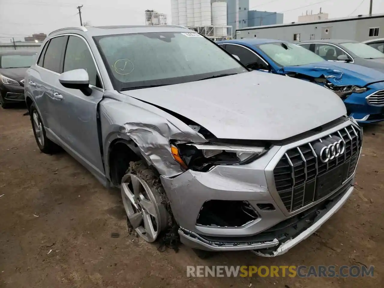 1 Photograph of a damaged car WA1AUCF37M1060699 AUDI Q3 2021