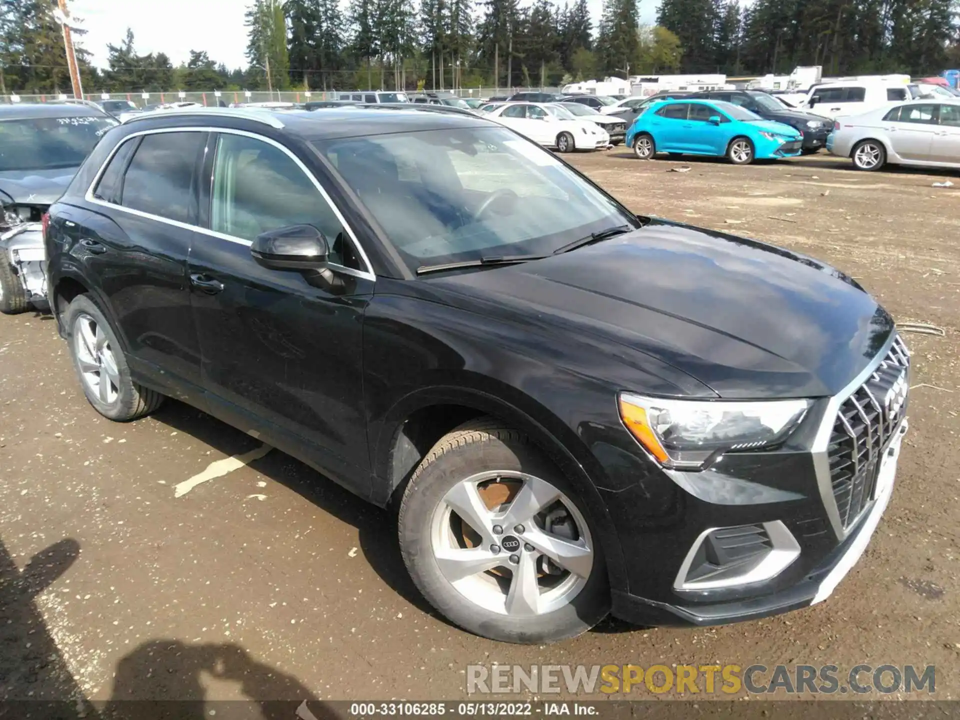 1 Photograph of a damaged car WA1AUCF37M1096392 AUDI Q3 2021