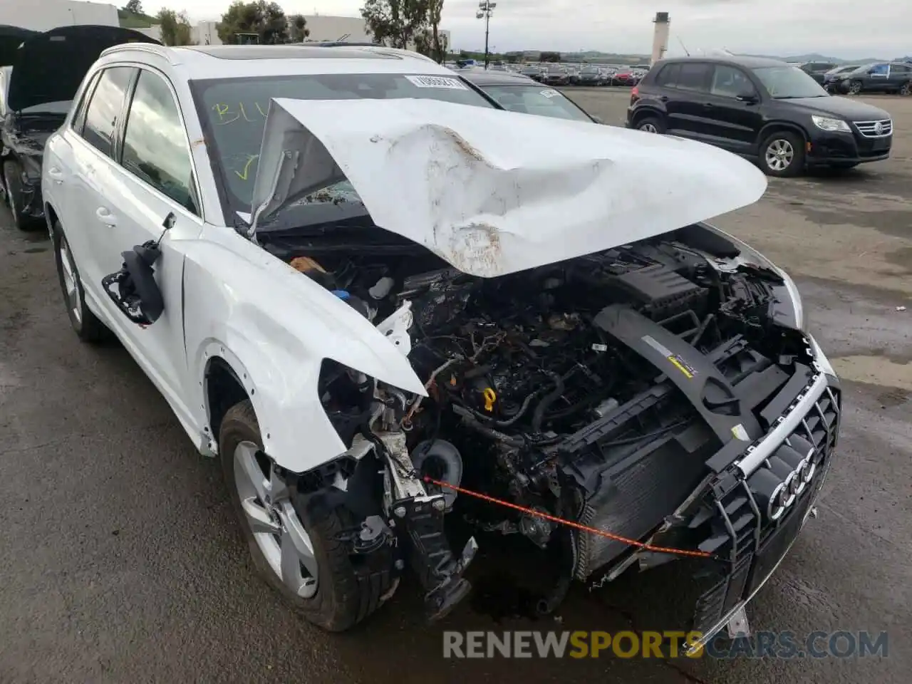 9 Photograph of a damaged car WA1AUCF38M1092707 AUDI Q3 2021