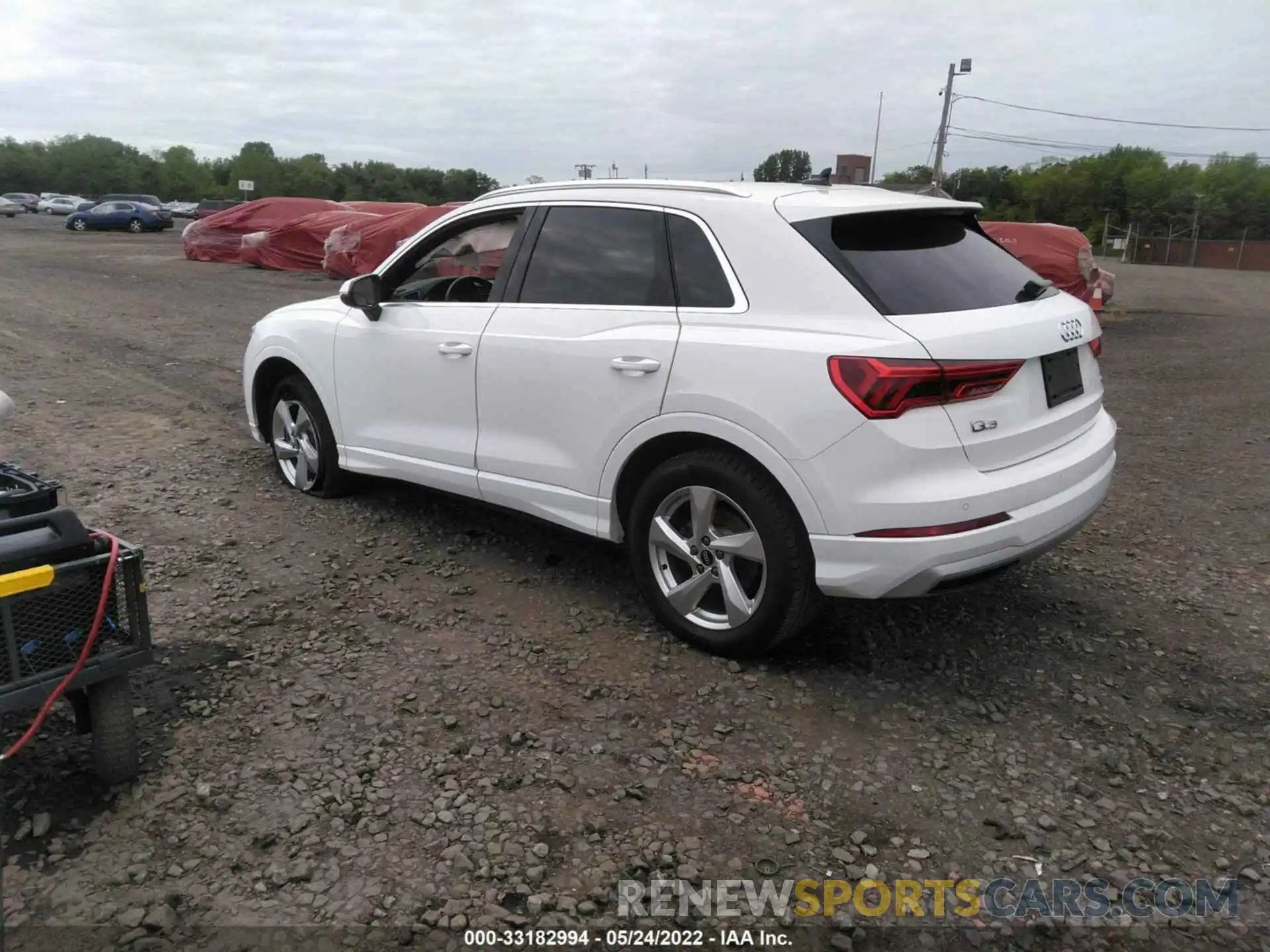 3 Photograph of a damaged car WA1AUCF38M1108436 AUDI Q3 2021