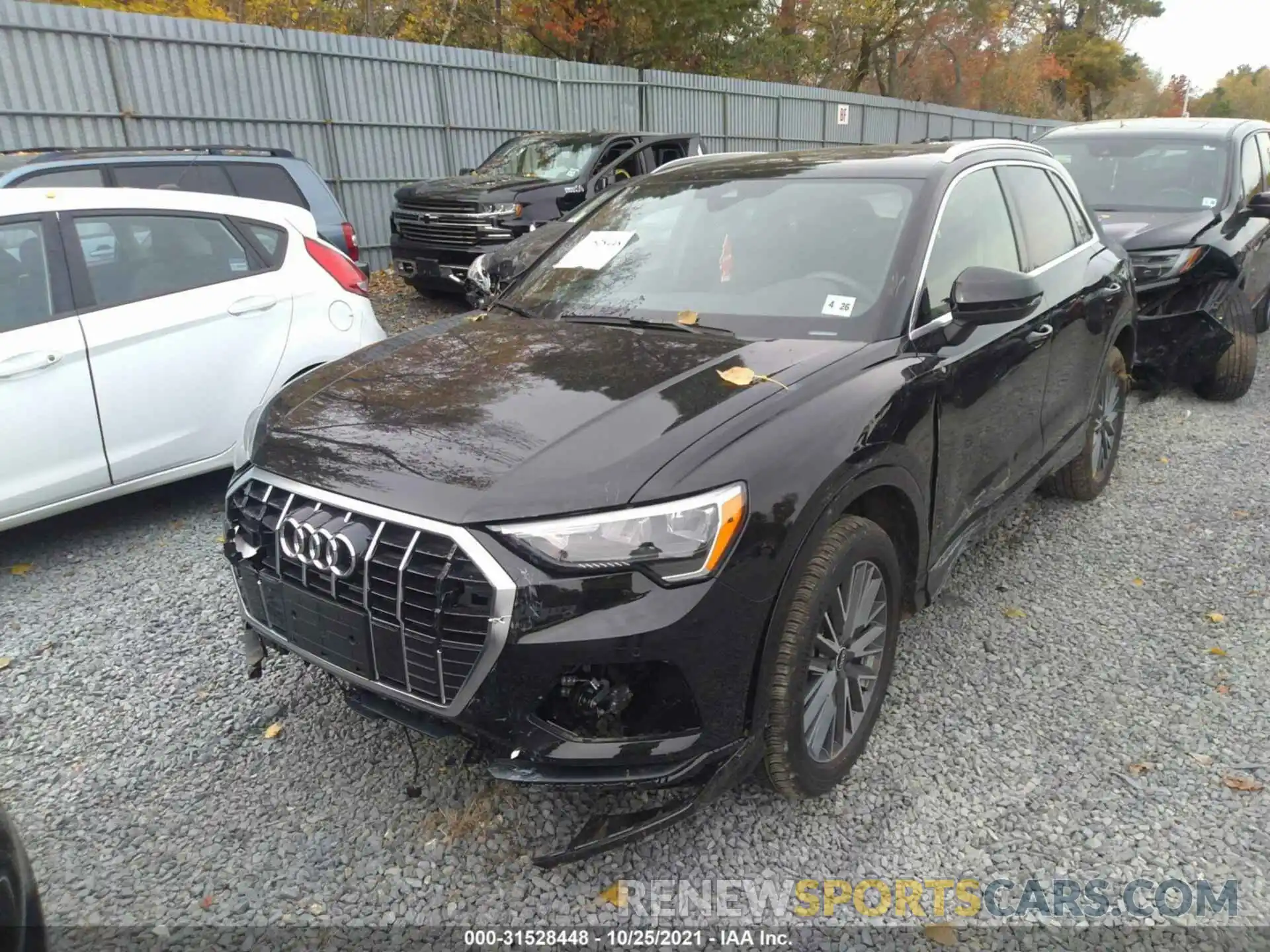 6 Photograph of a damaged car WA1AUCF38M1108940 AUDI Q3 2021