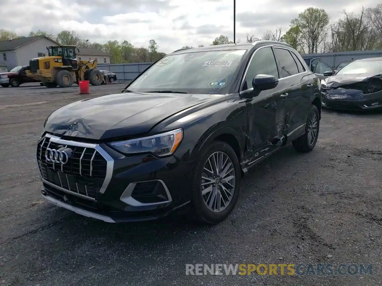 2 Photograph of a damaged car WA1AUCF38M1109814 AUDI Q3 2021