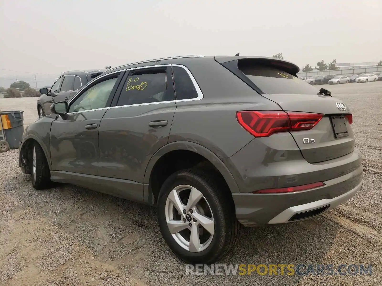 3 Photograph of a damaged car WA1AUCF39M1062289 AUDI Q3 2021