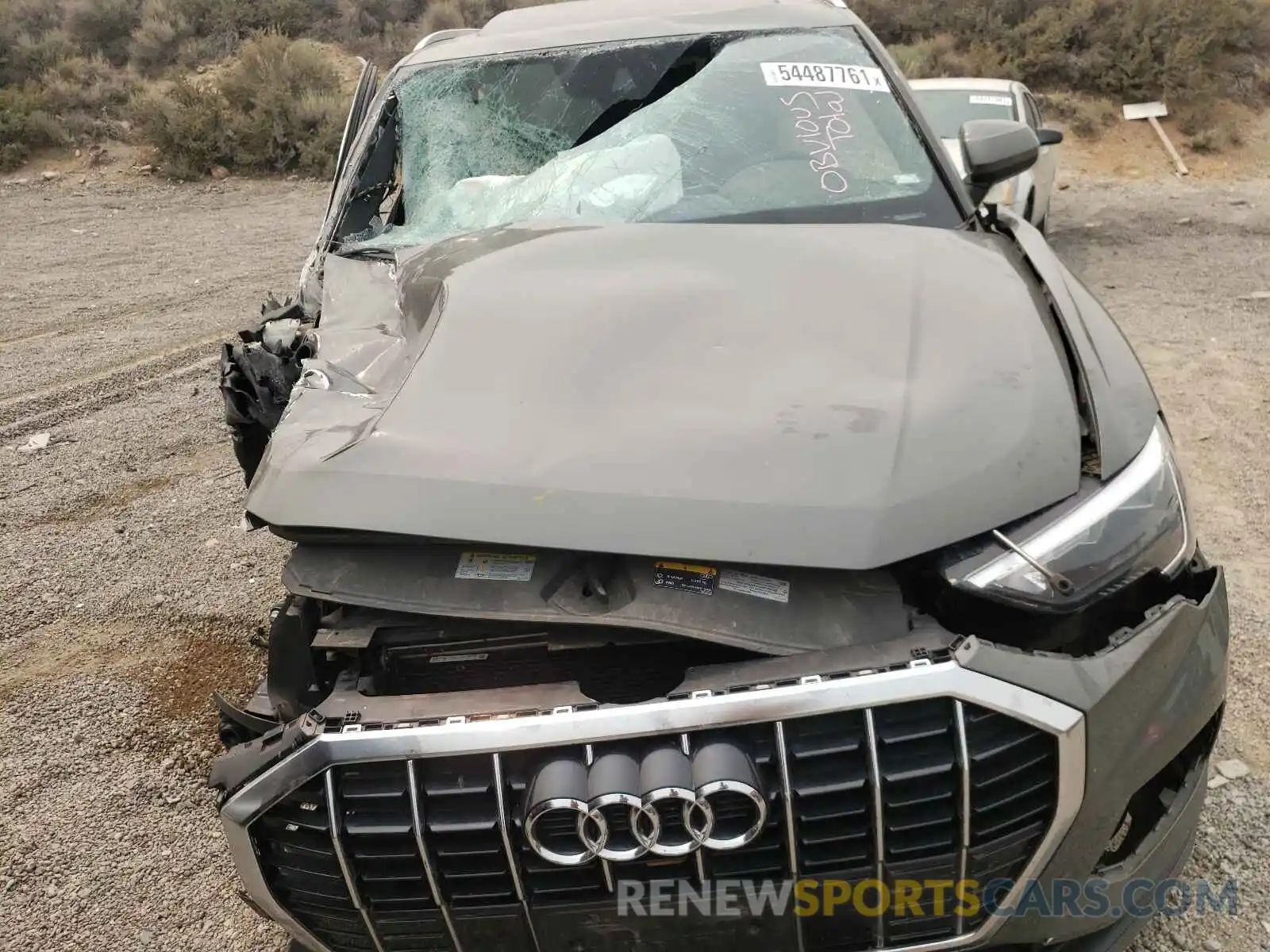 7 Photograph of a damaged car WA1AUCF39M1062289 AUDI Q3 2021